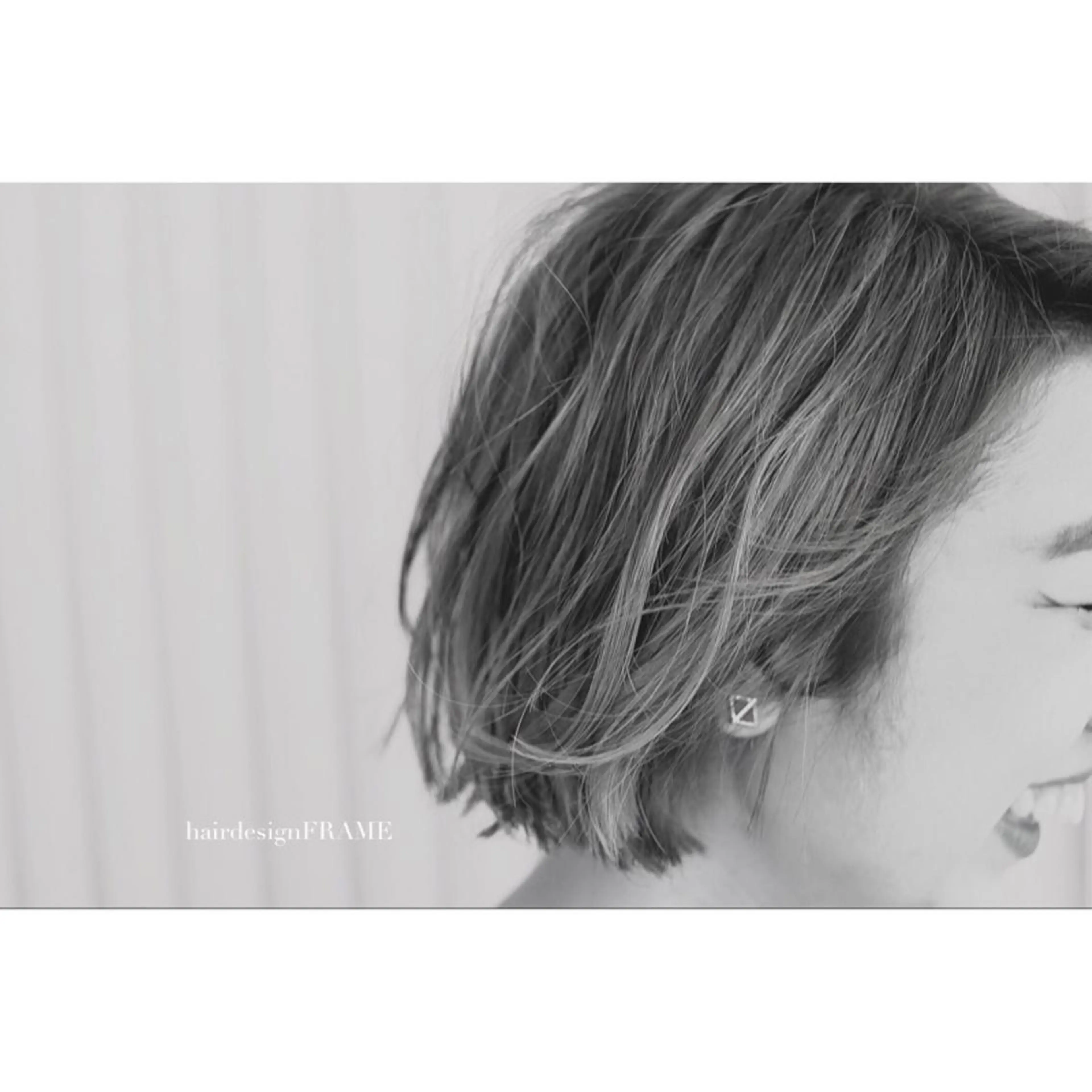 ショート ミディアム FRAME所属・FRAME 名古屋市北区のヘアスタイル