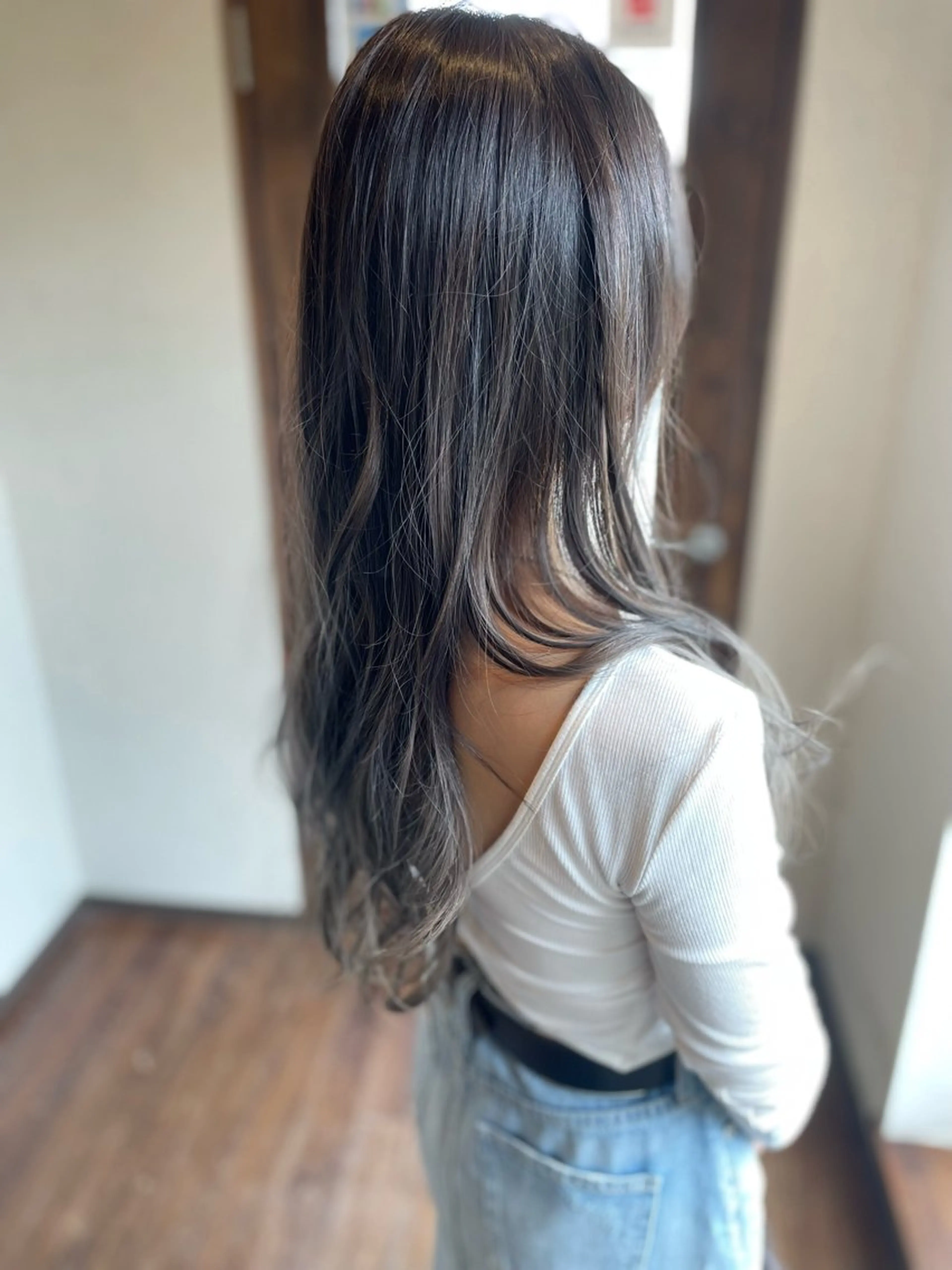 カラー ヘアカラー ✨縮毛矯正メニュー 追加 中山大輔✨のヘアスタイル
