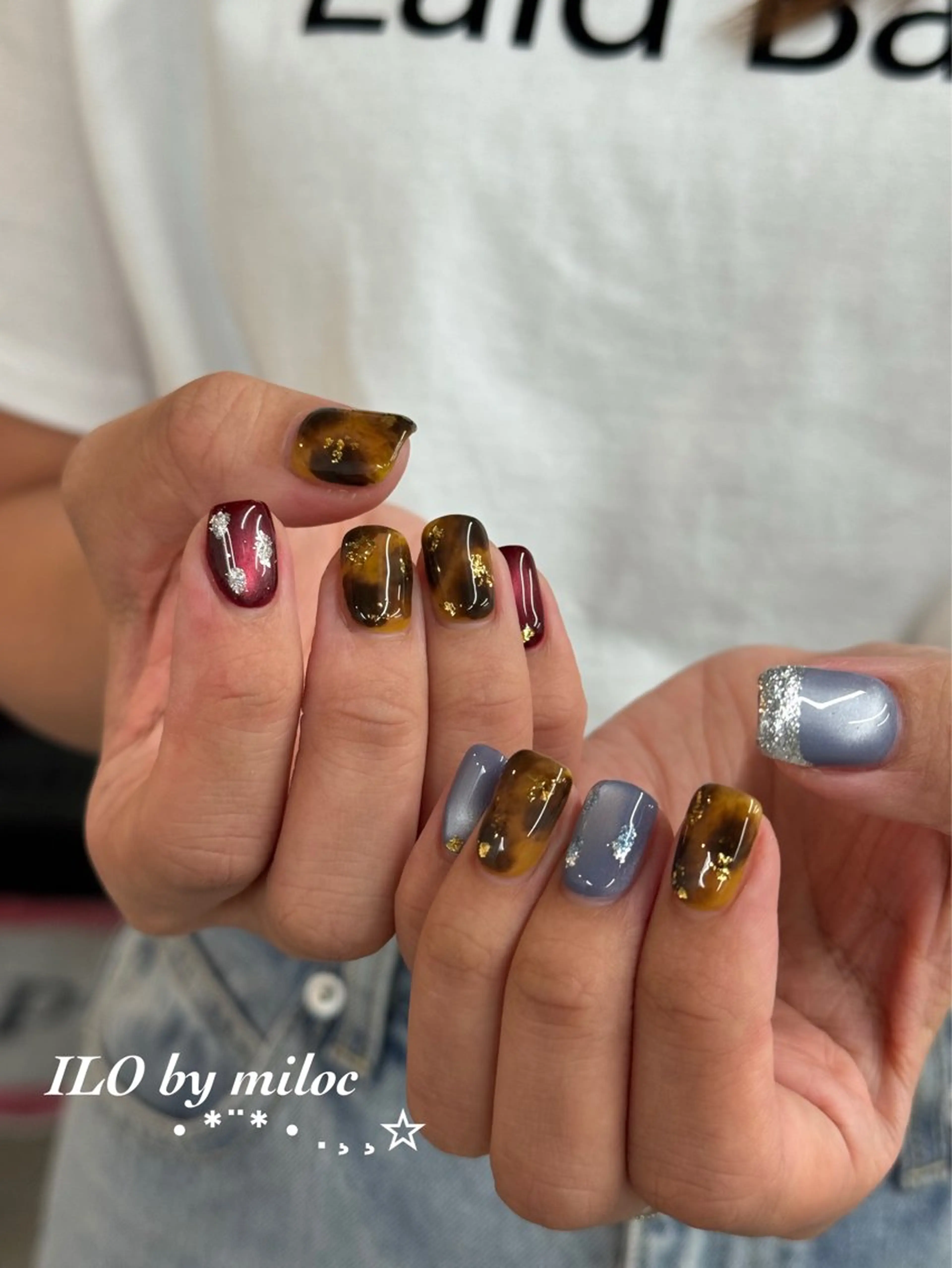 ネイル ハンドネイル スズネ milocのネイルデザイン
