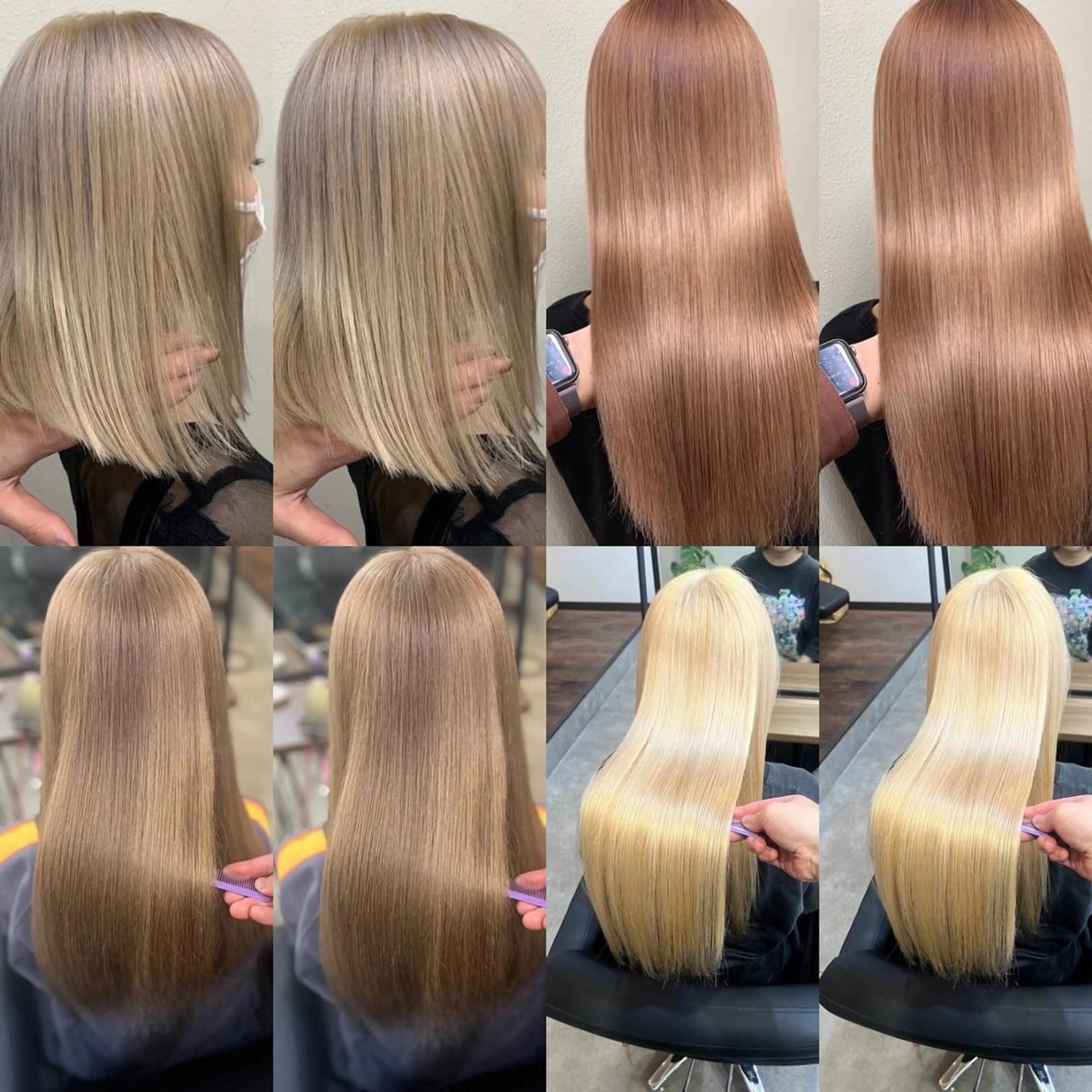 ロング hao髪質改善 /艶髪カラーのヘアスタイル