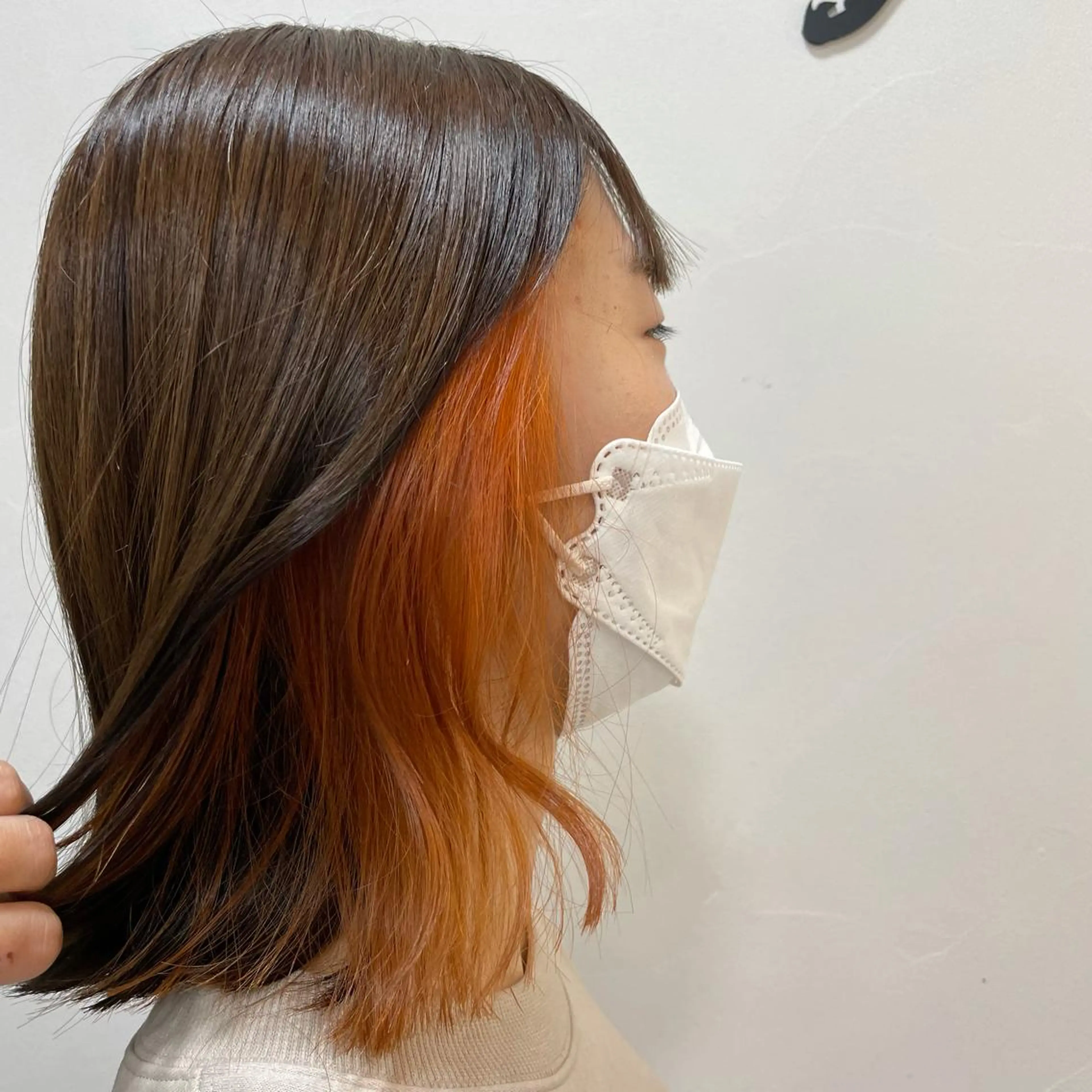 ミディアム カラー ヘアカラー トリートメント 🌼杉田 胡桃🌼のヘアスタイル