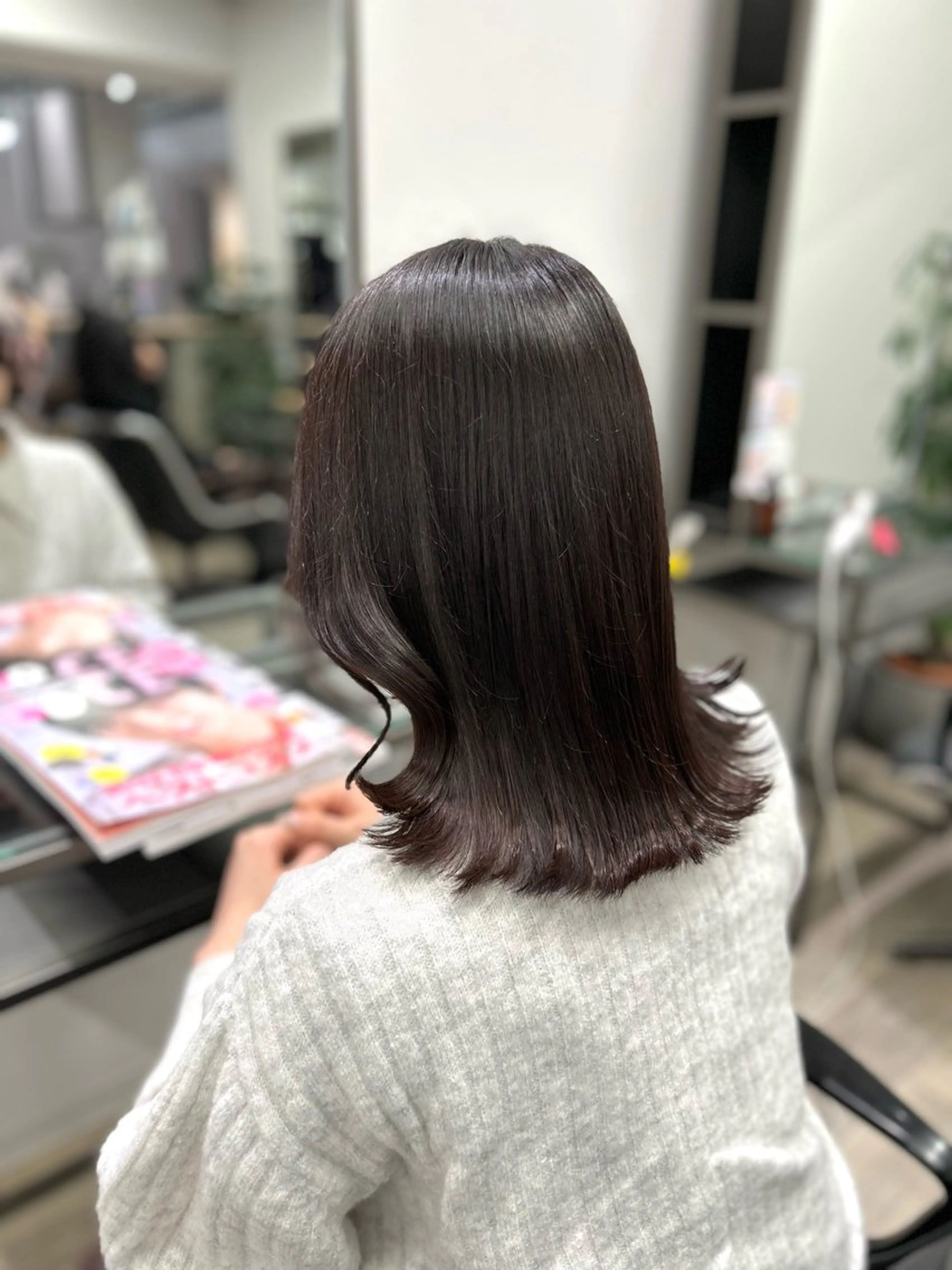ミディアム カラー ヘアカラー トリートメント FUKA／ 神戸艶髪🎀のヘアスタイル
