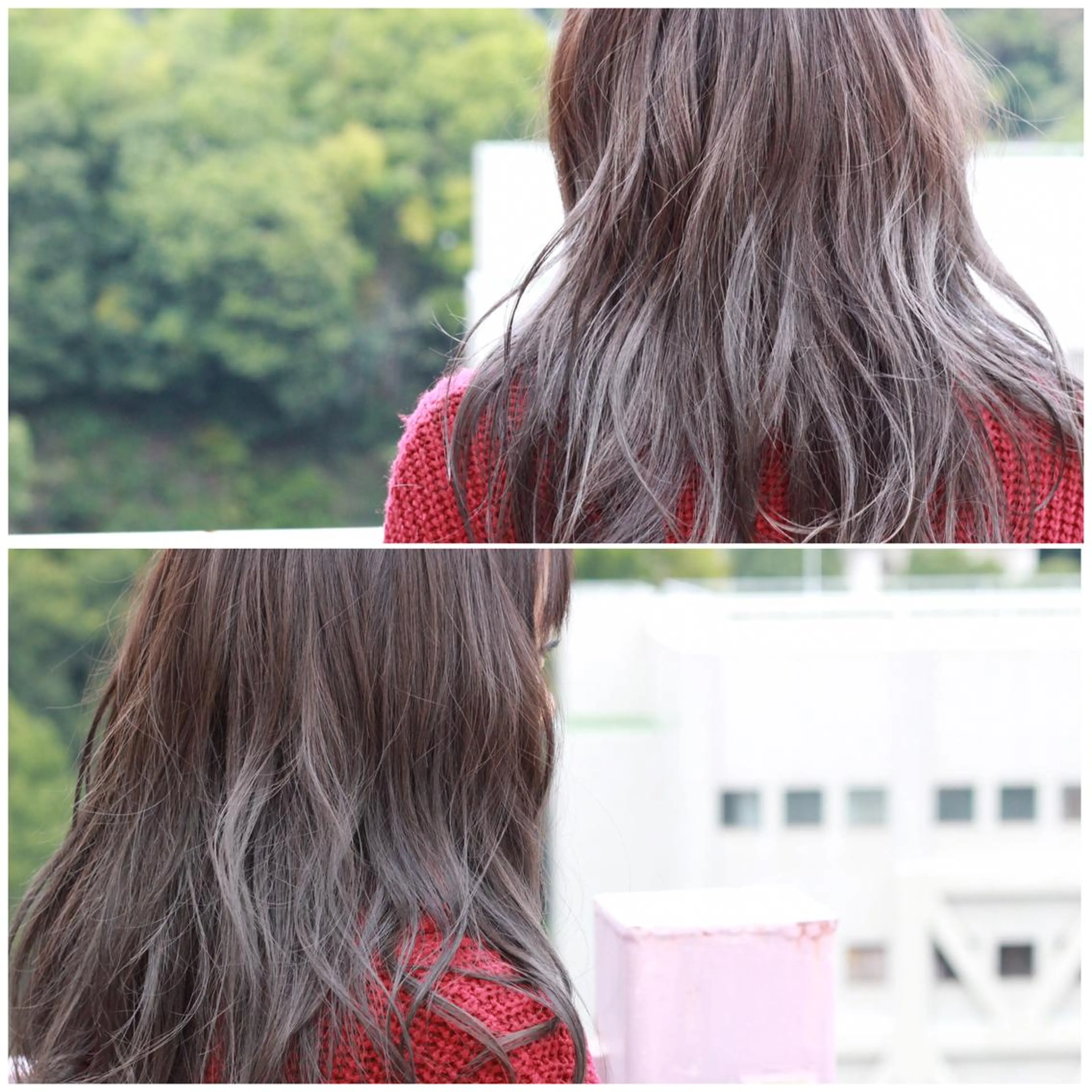 セミロング カラー シルバー Viage （ビアージュ）のヘアスタイル