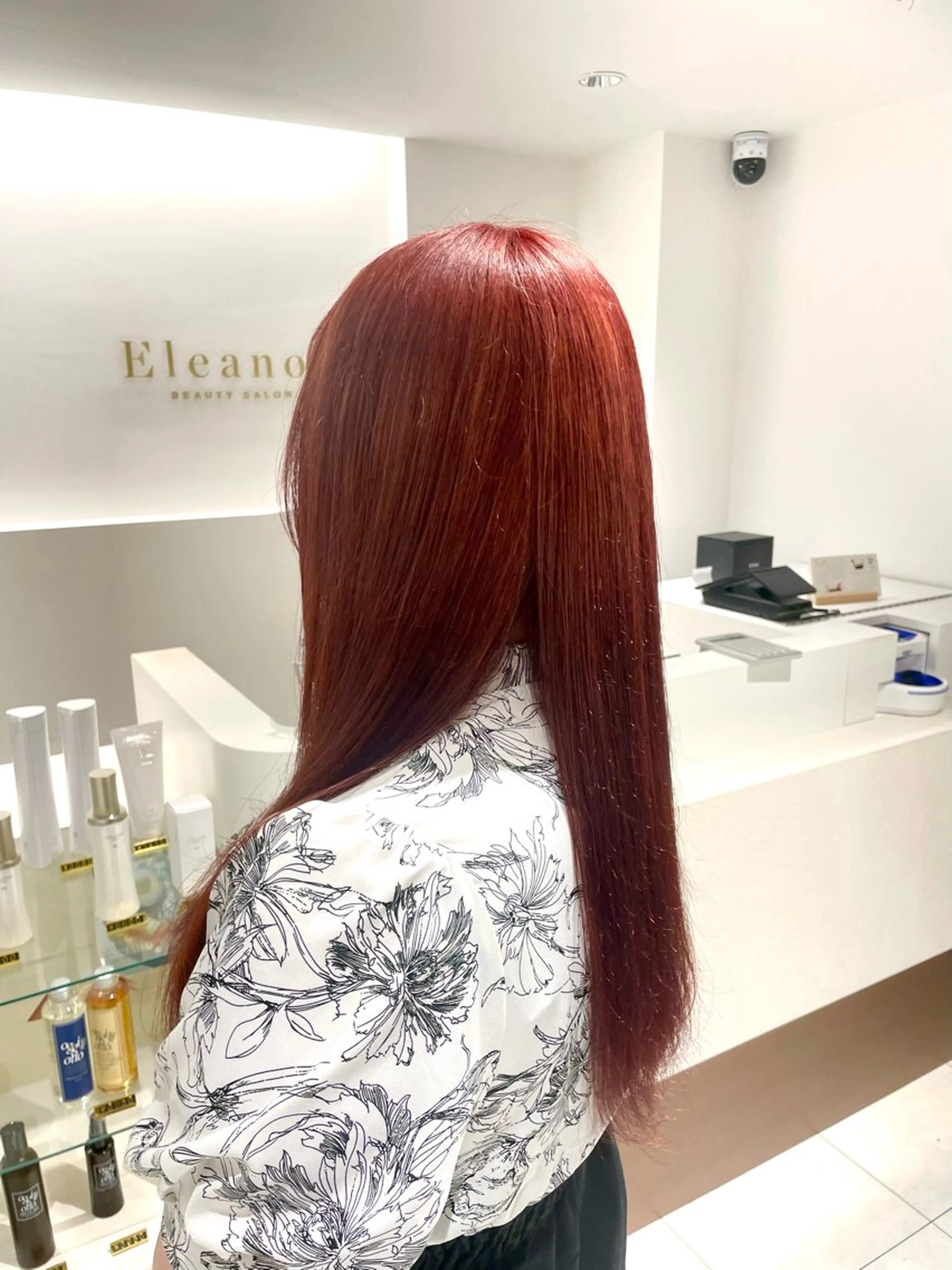 ロング カット ヘアカラー Jr.stylist 彩乃のヘアスタイル