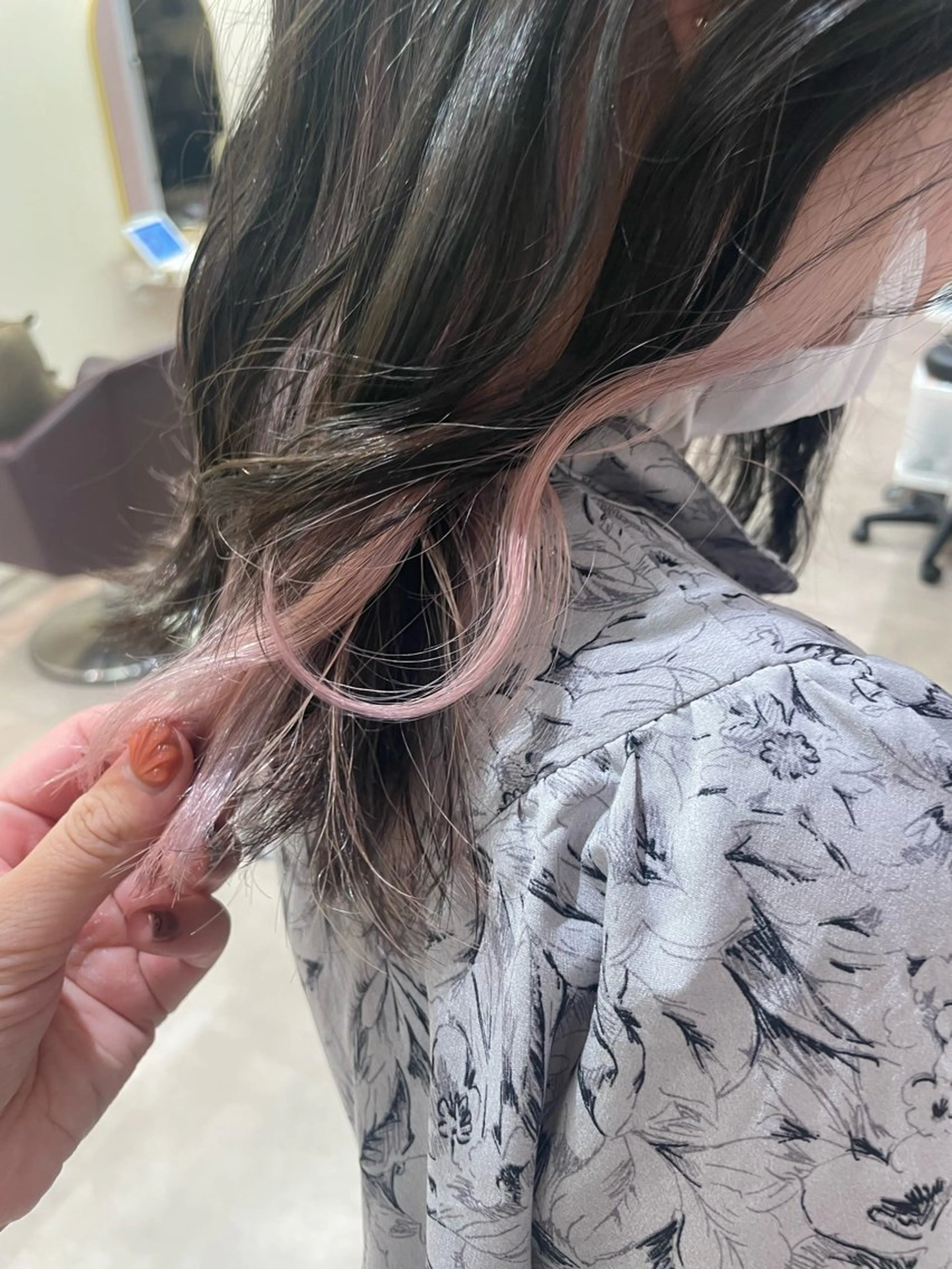 🌈🫧カット＋インナーカラー＋トリートメント🩵🧸の写真