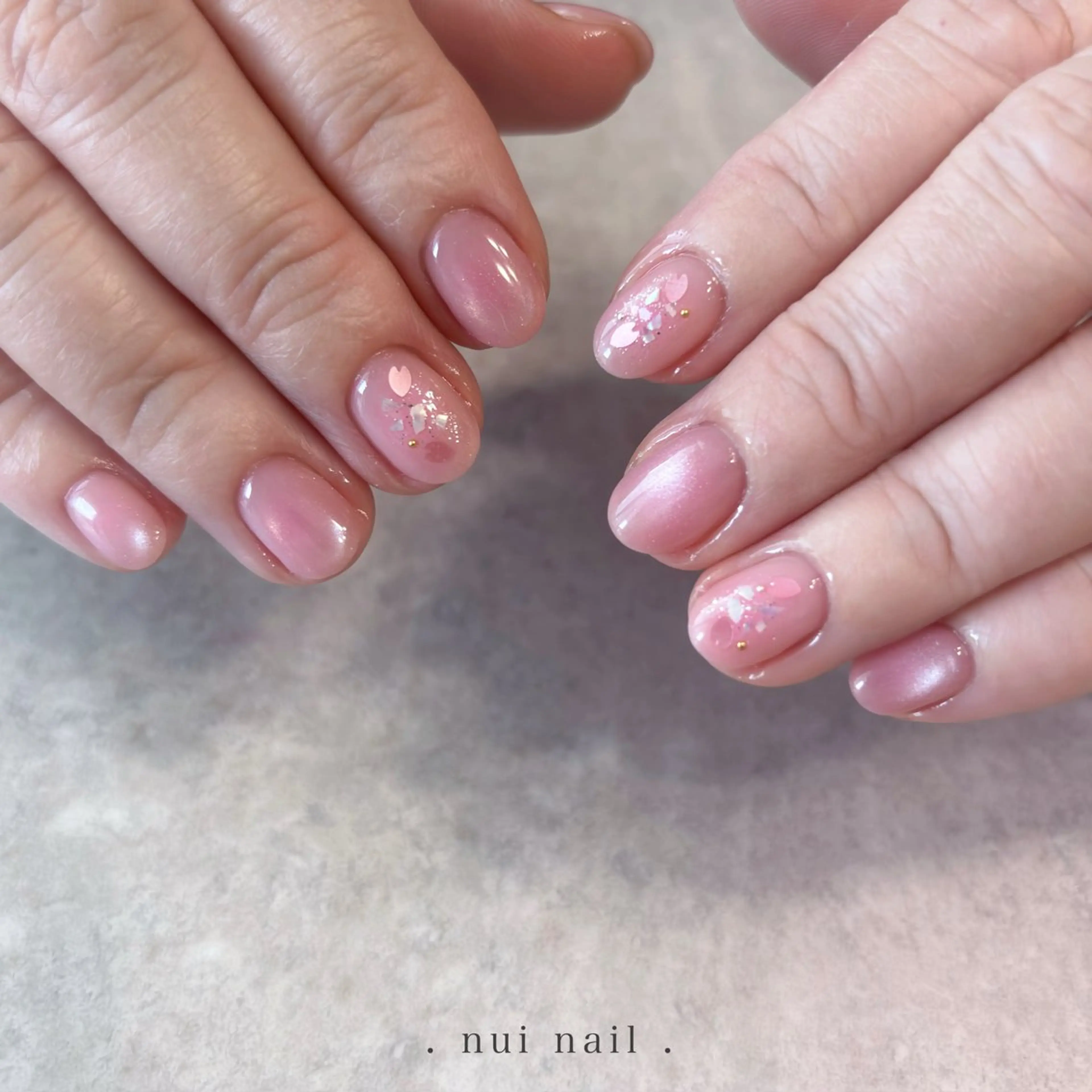 ネイル 春ネイル ハンドネイル nui nailのネイルデザイン