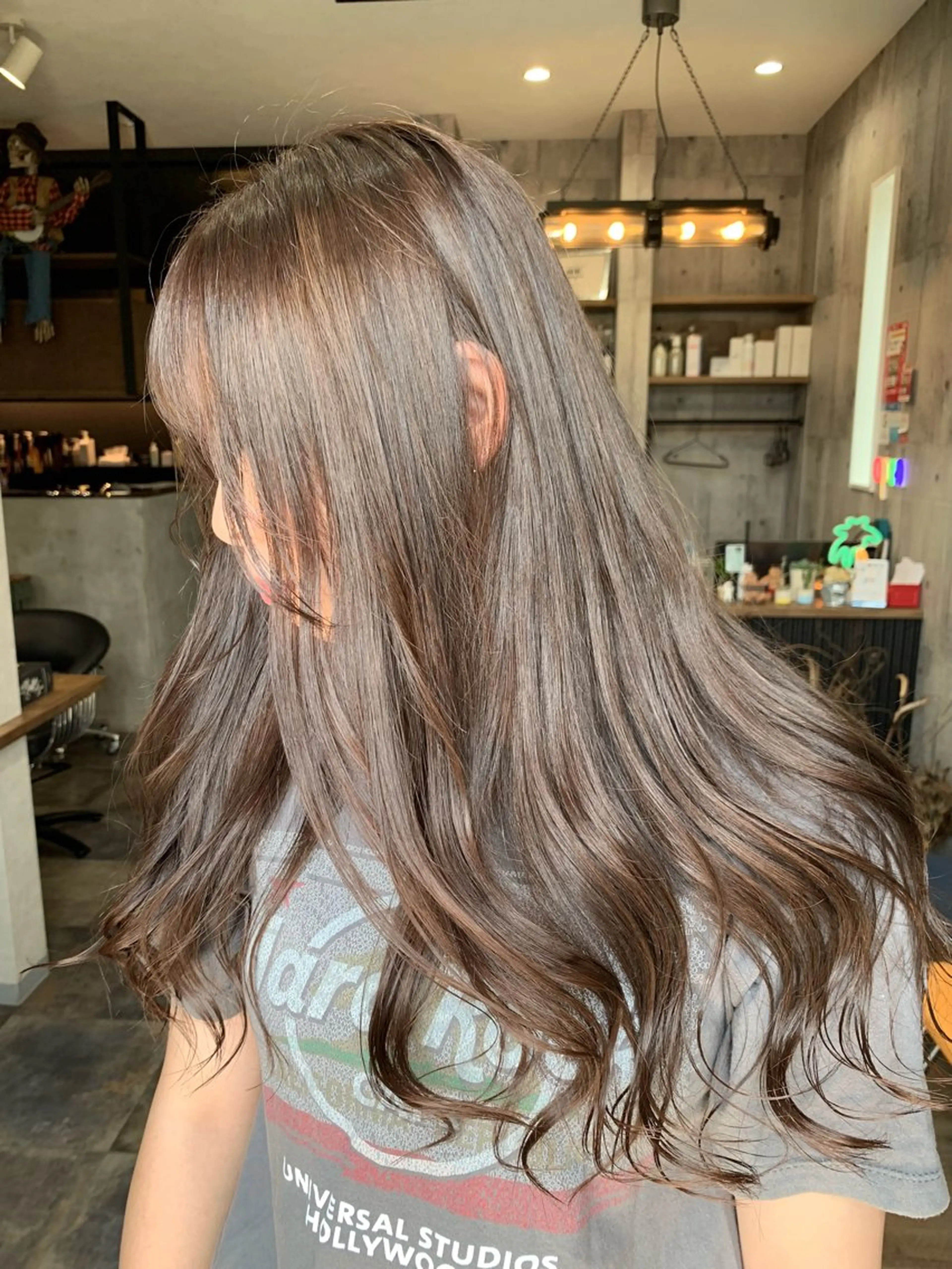 ロング カット ヘアカラー Welila by haku所属・Yuuki ウェリラバイハクのヘアスタイル