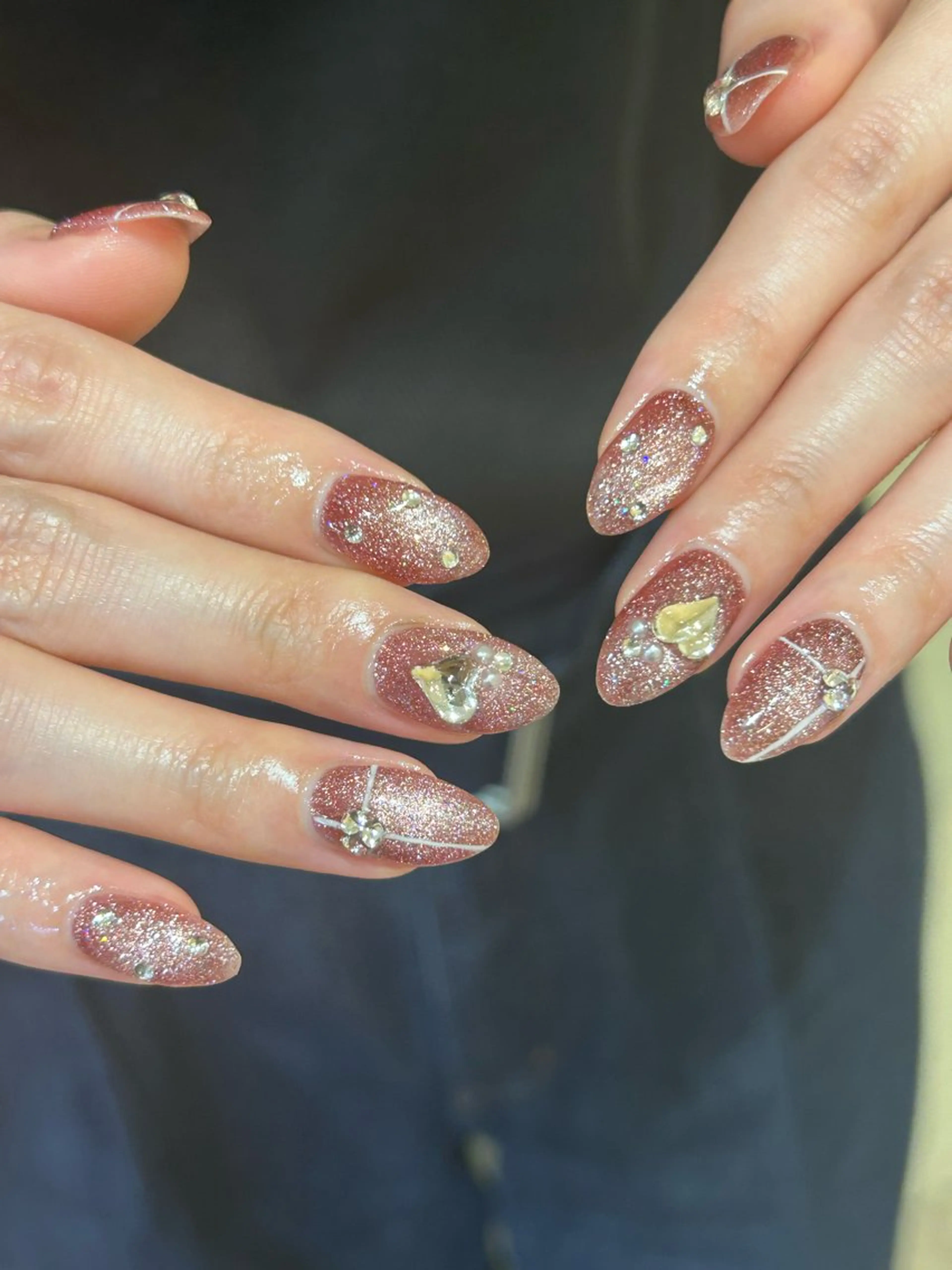 ネイル ハンドネイル Mana  🫧 パラジェル⌇自由が丘のネイルデザイン