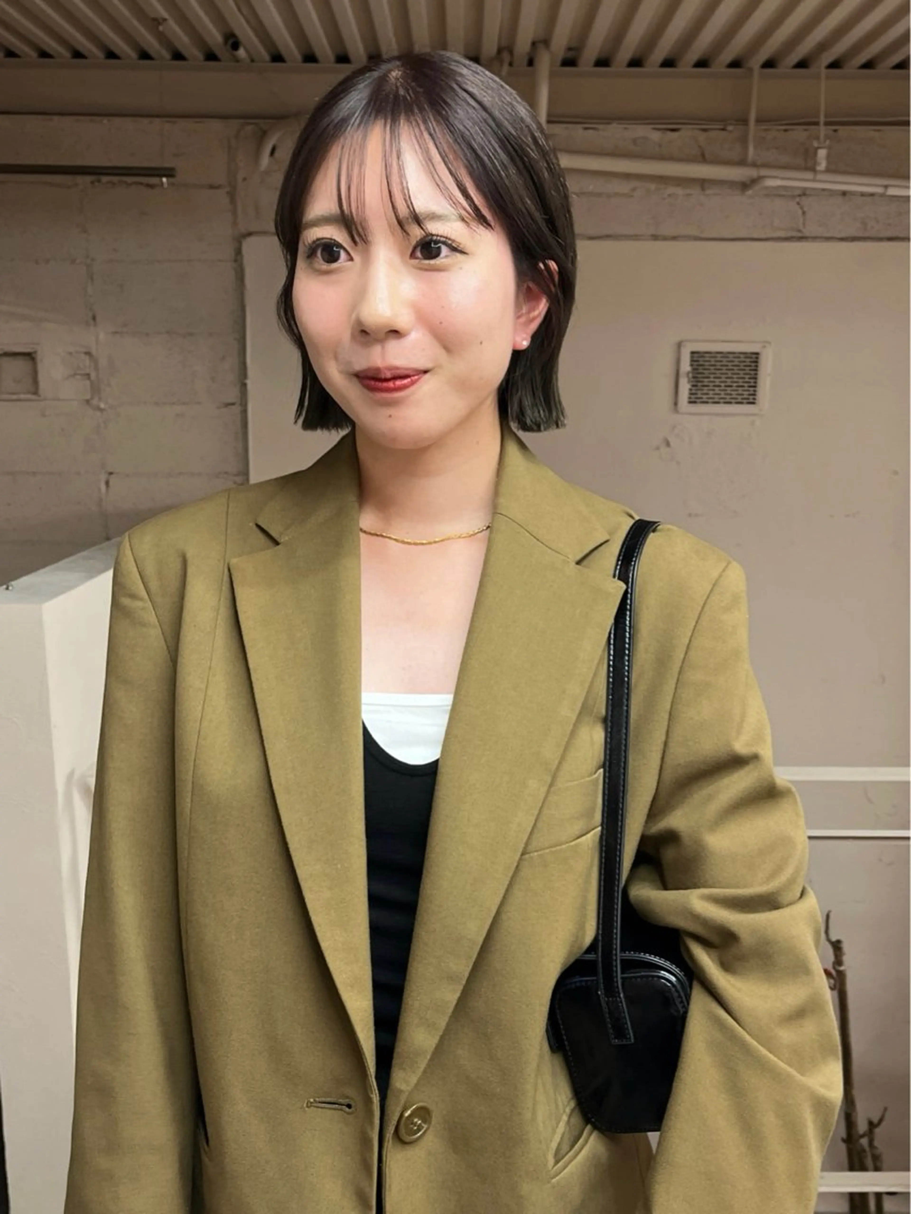 ショート ボブ iru所属・mi kiのヘアスタイル