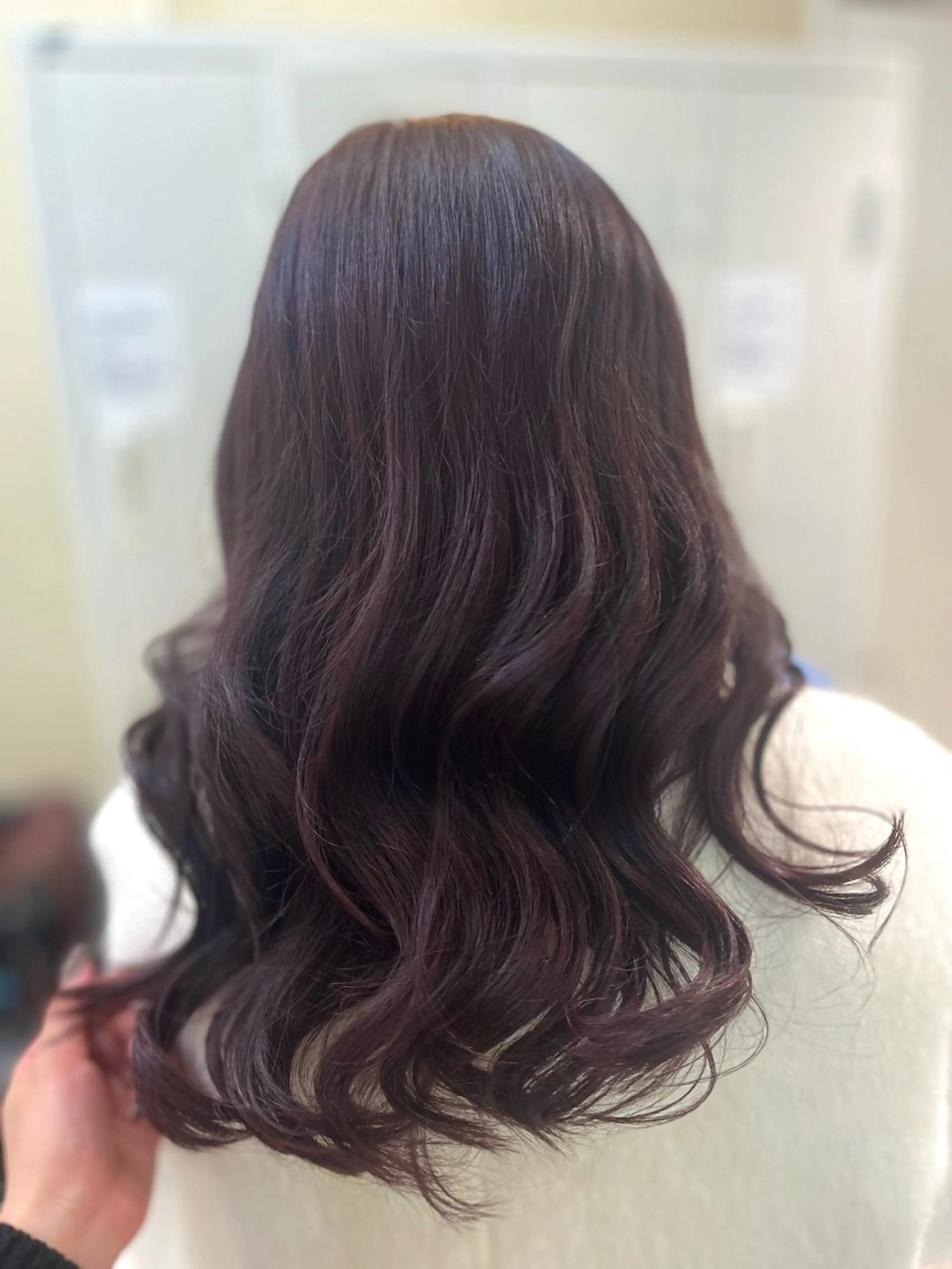 ロング カラー ヘアカラー トリートメント 🖤 tsubura🖤のヘアスタイル