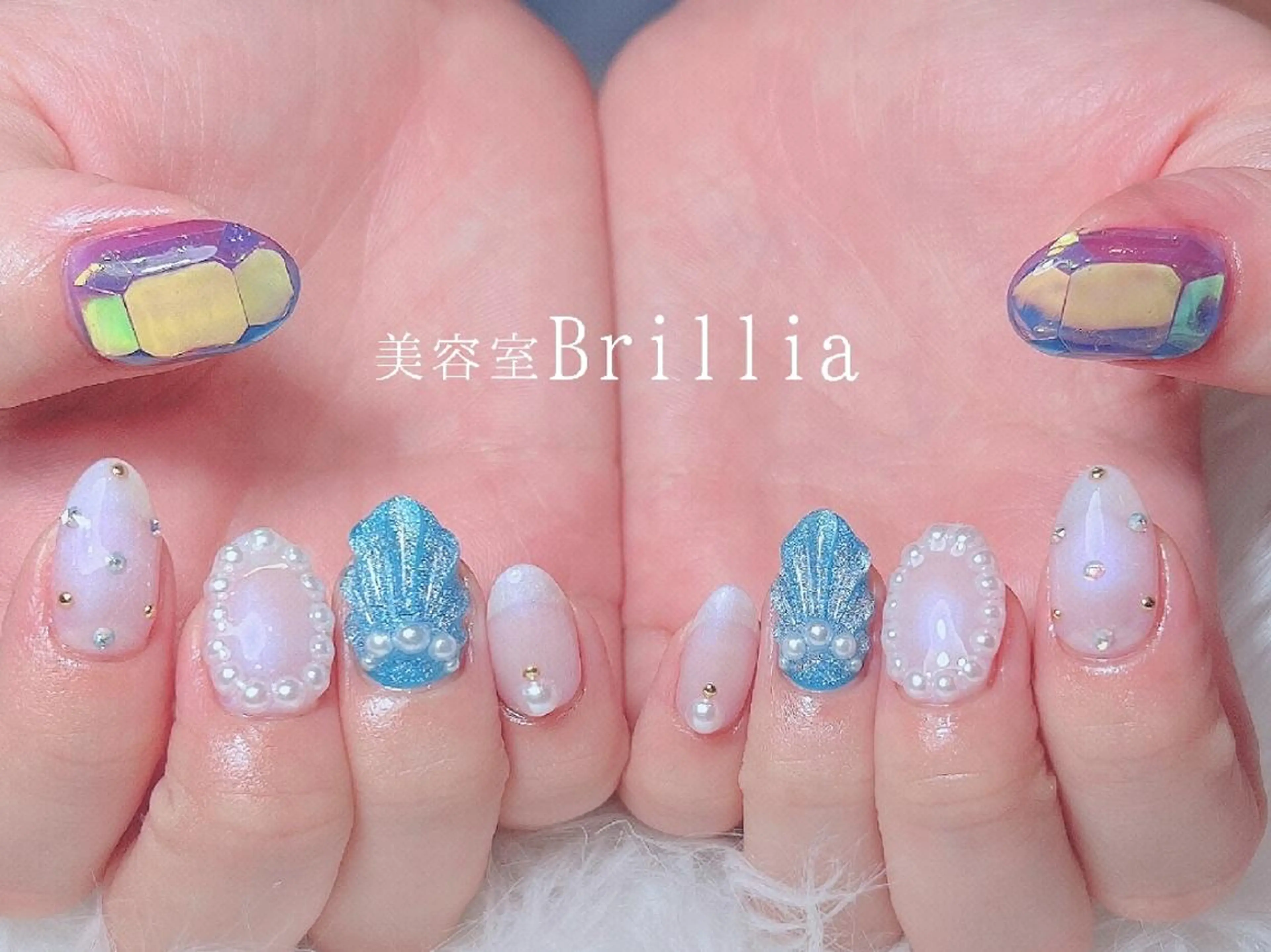 ネイル アートネイル ハンドネイル 柴田 彩のネイルデザイン