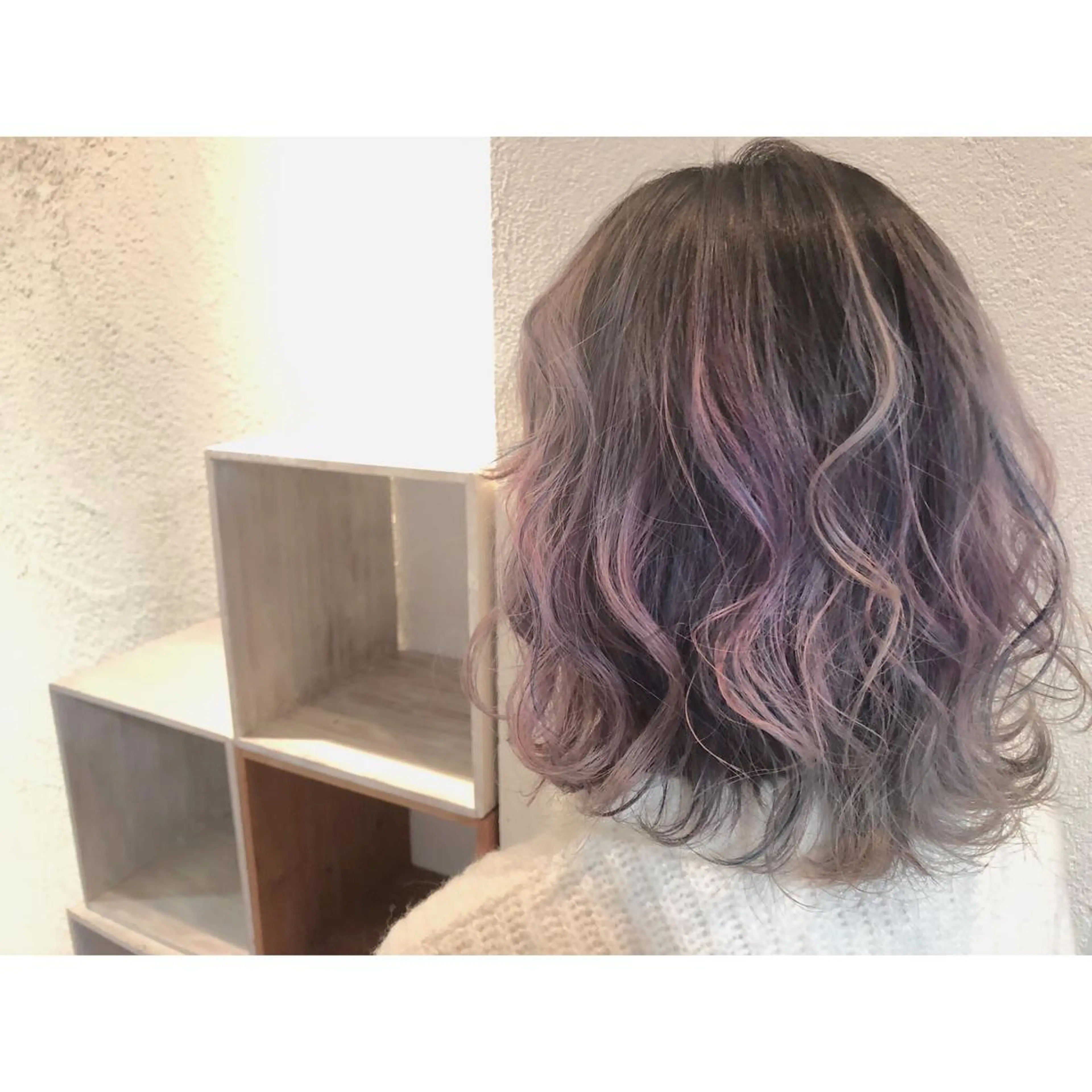 ミディアム カラー 心斎橋 美髪職人　近江のヘアスタイル