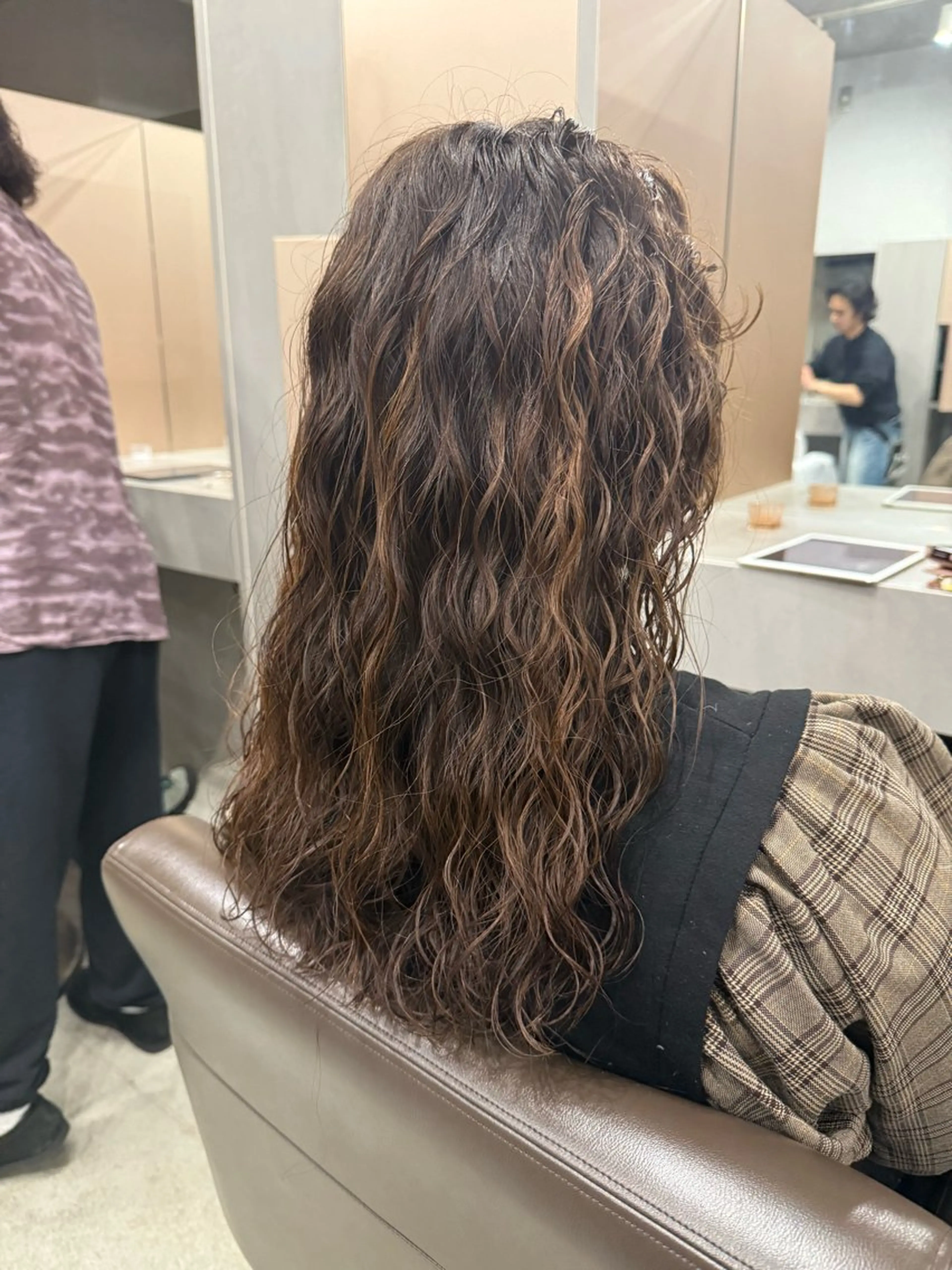 パーマ パーマ メンズパーマ/ ボブパーマ/表参道のヘアスタイル