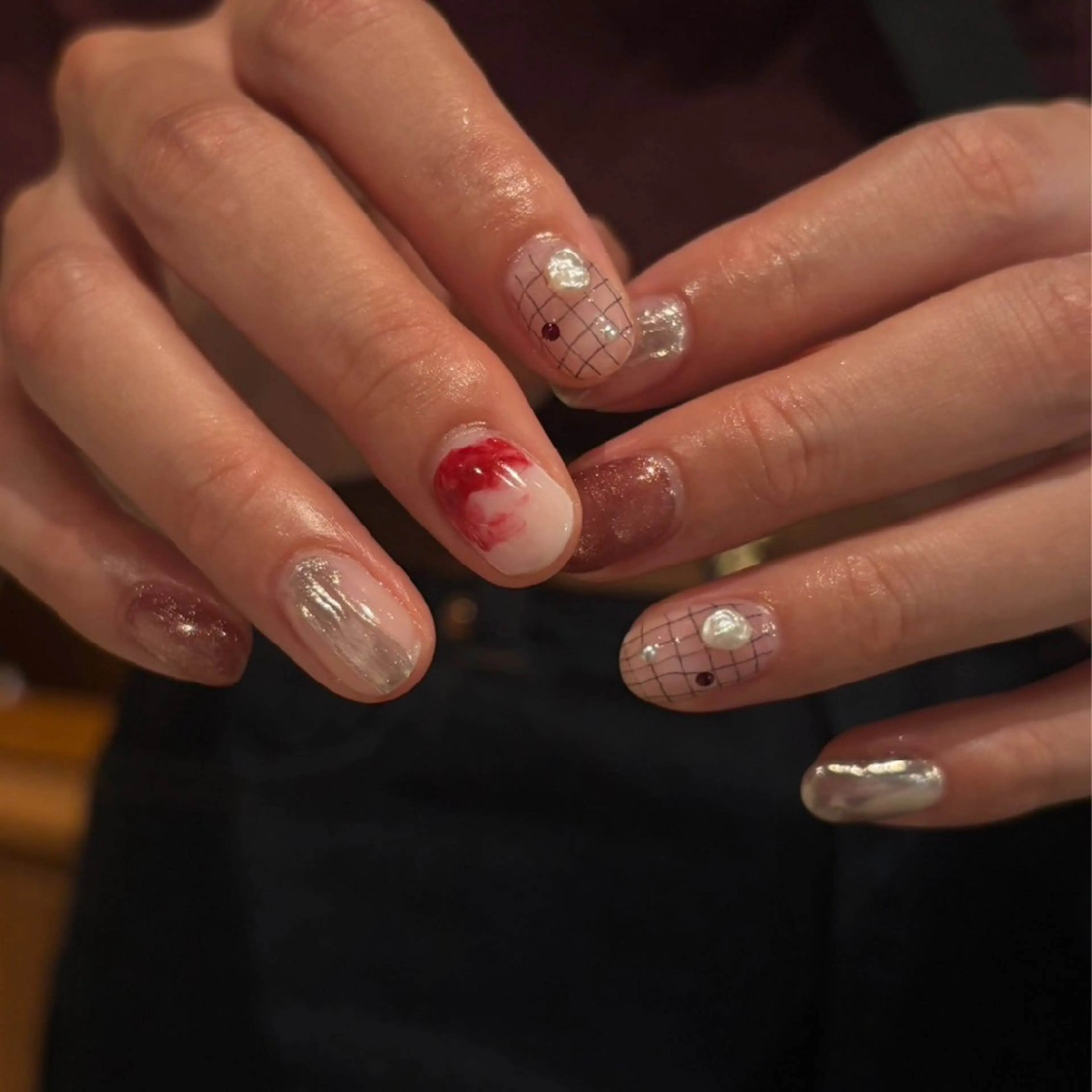 ネイル REJOUIR 網干🪼のネイルデザイン