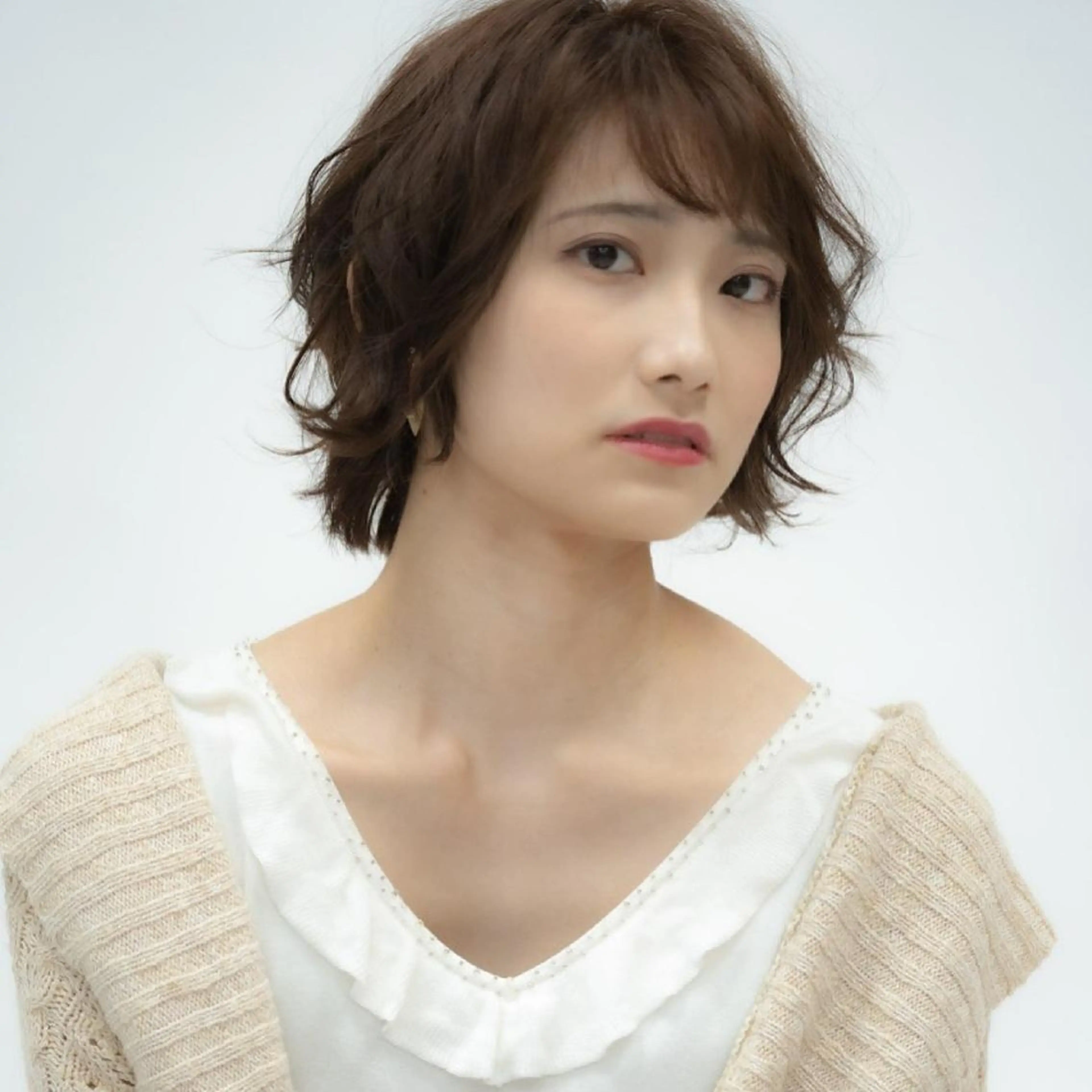 ショート カラー アッシュ ベージュカラー オレンジ ショートヘア ウルフカット 本場の韓国ヘア 🇰🇷チ・ヨンジュのヘアスタイル