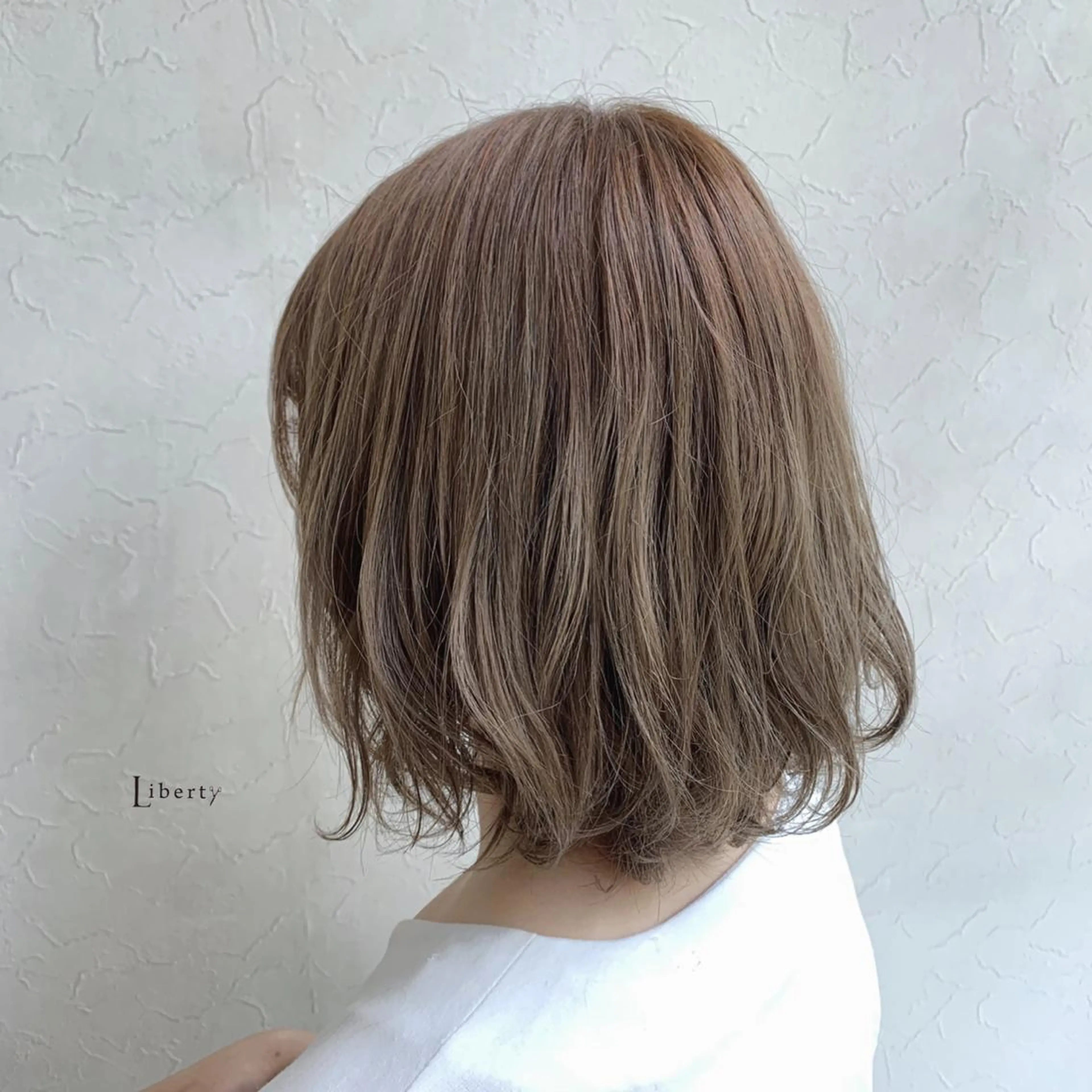 ミディアム ヘアカラー トリートメント Liberty 店長 TAJIMAのヘアスタイル