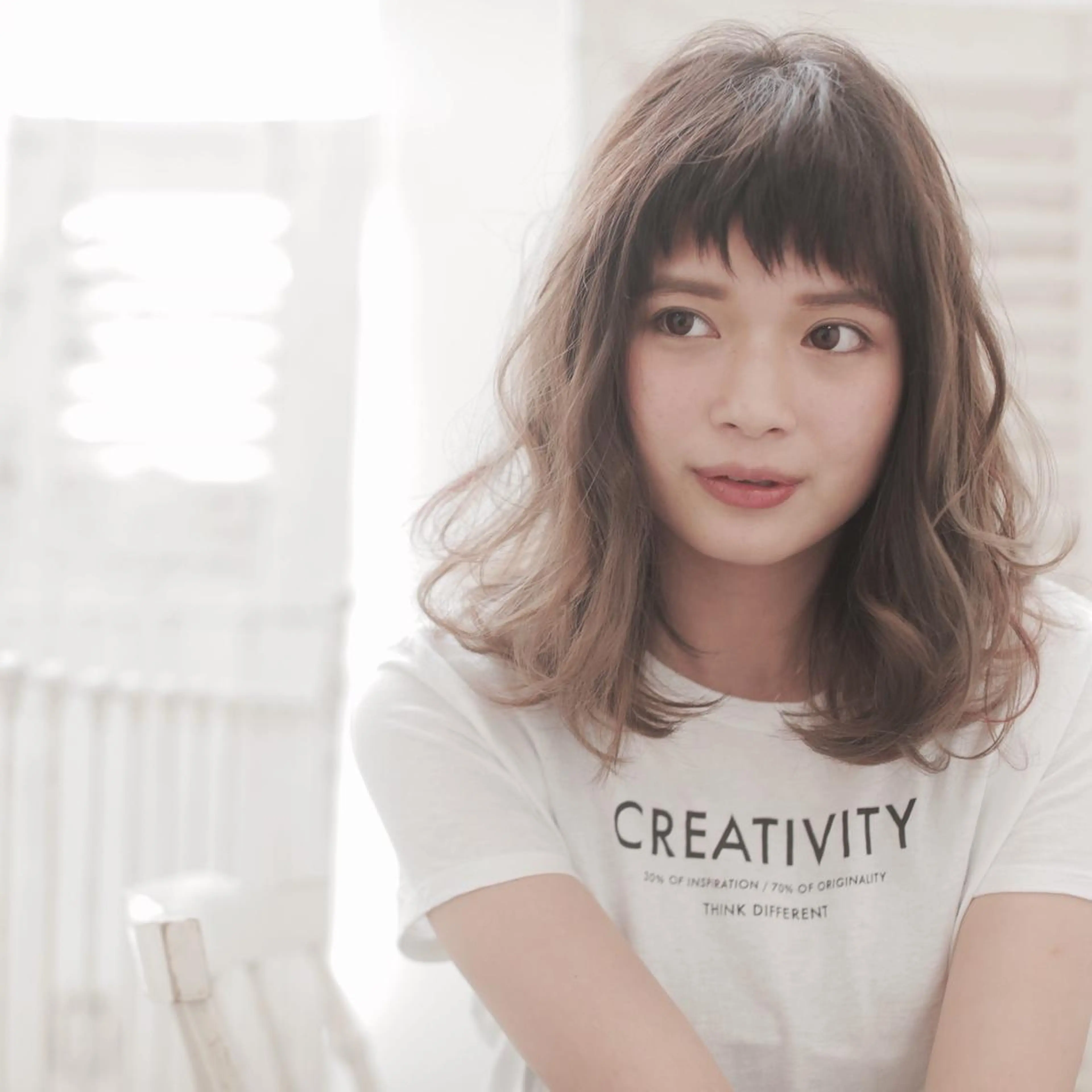 ミディアム Eliss堀江所属・Eliss 堀江のヘアスタイル