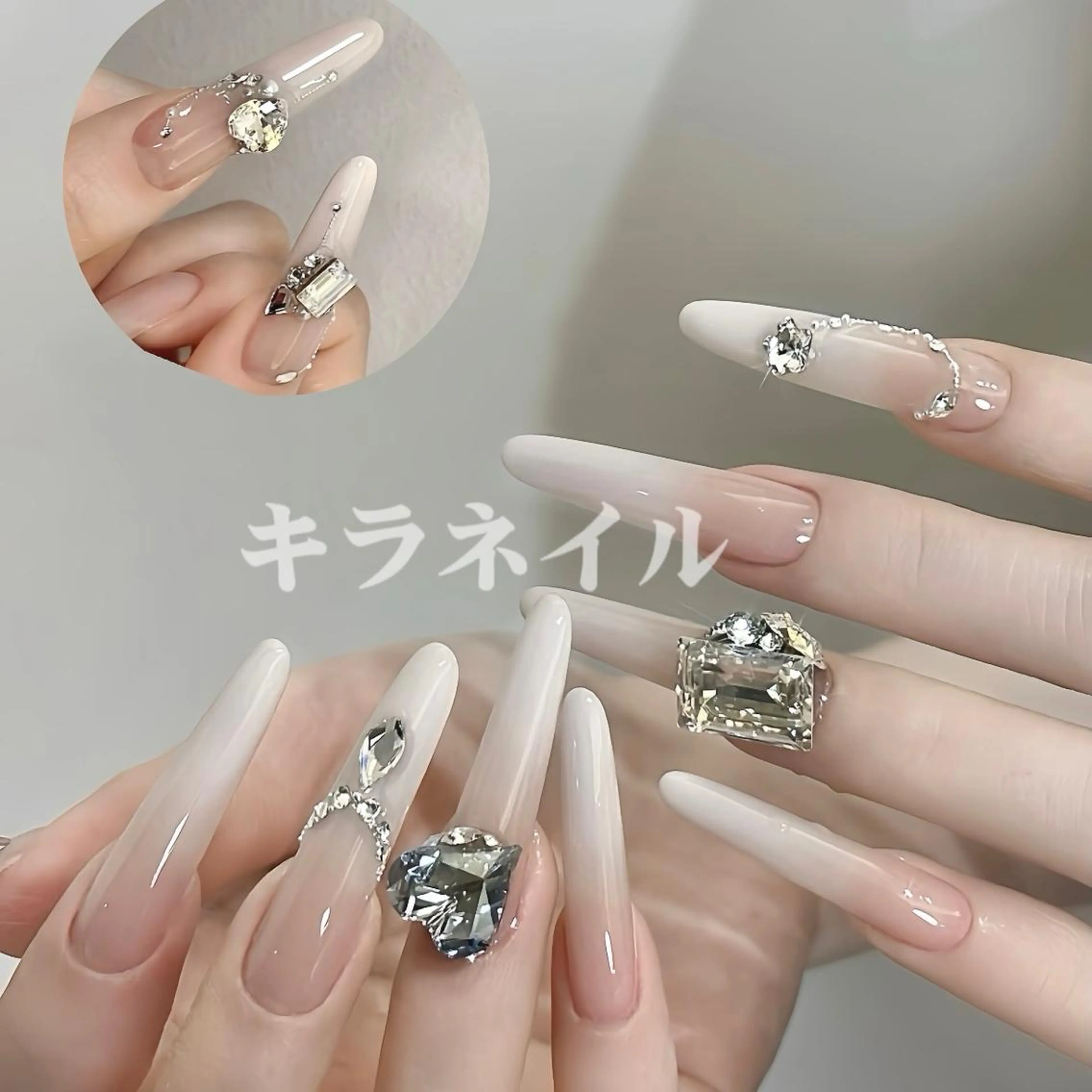 ネイル 💖Kiranail パラジェルのネイルデザイン