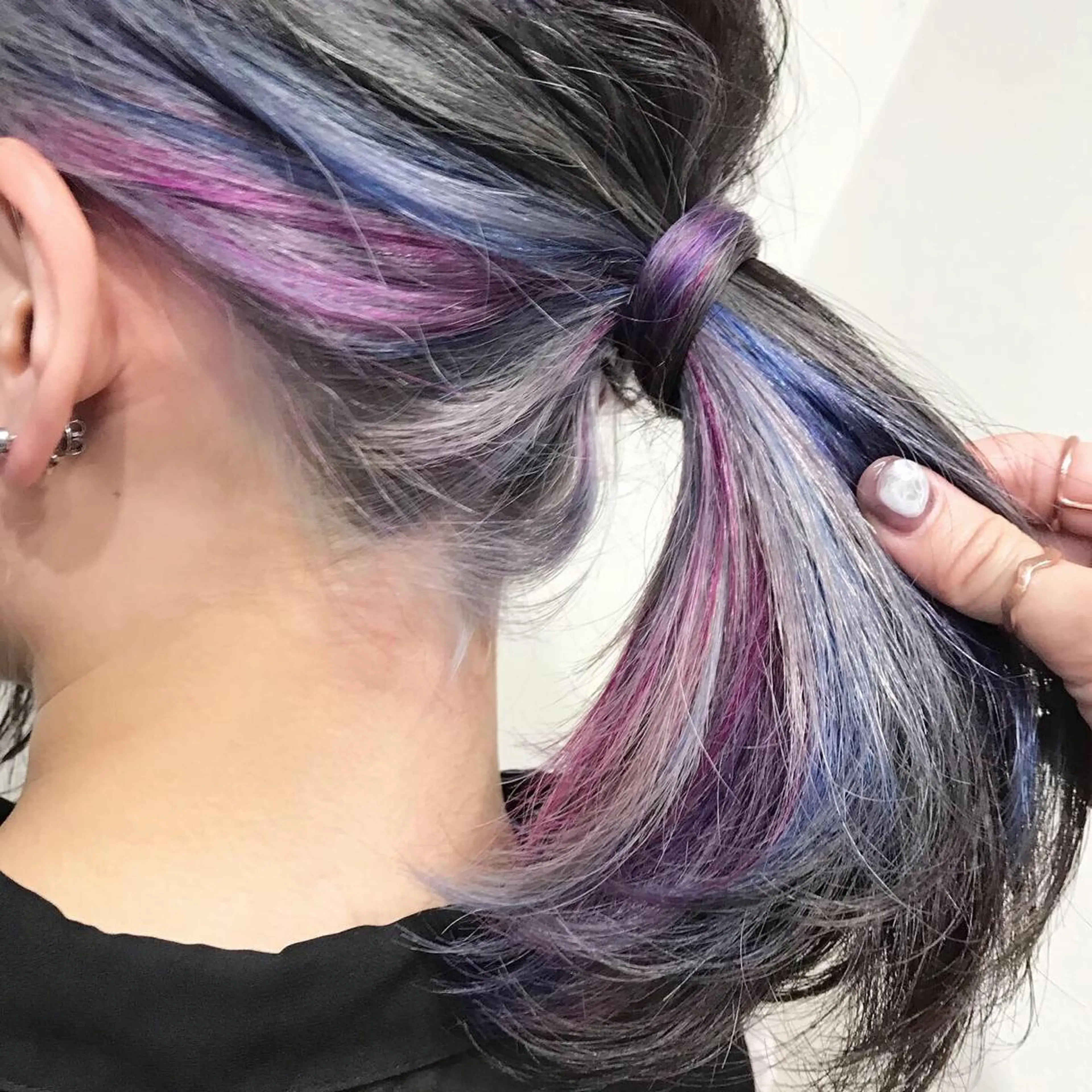 ミディアム ヘアセット 似合わせ提案サラ艶♡ 彩華のヘアスタイル