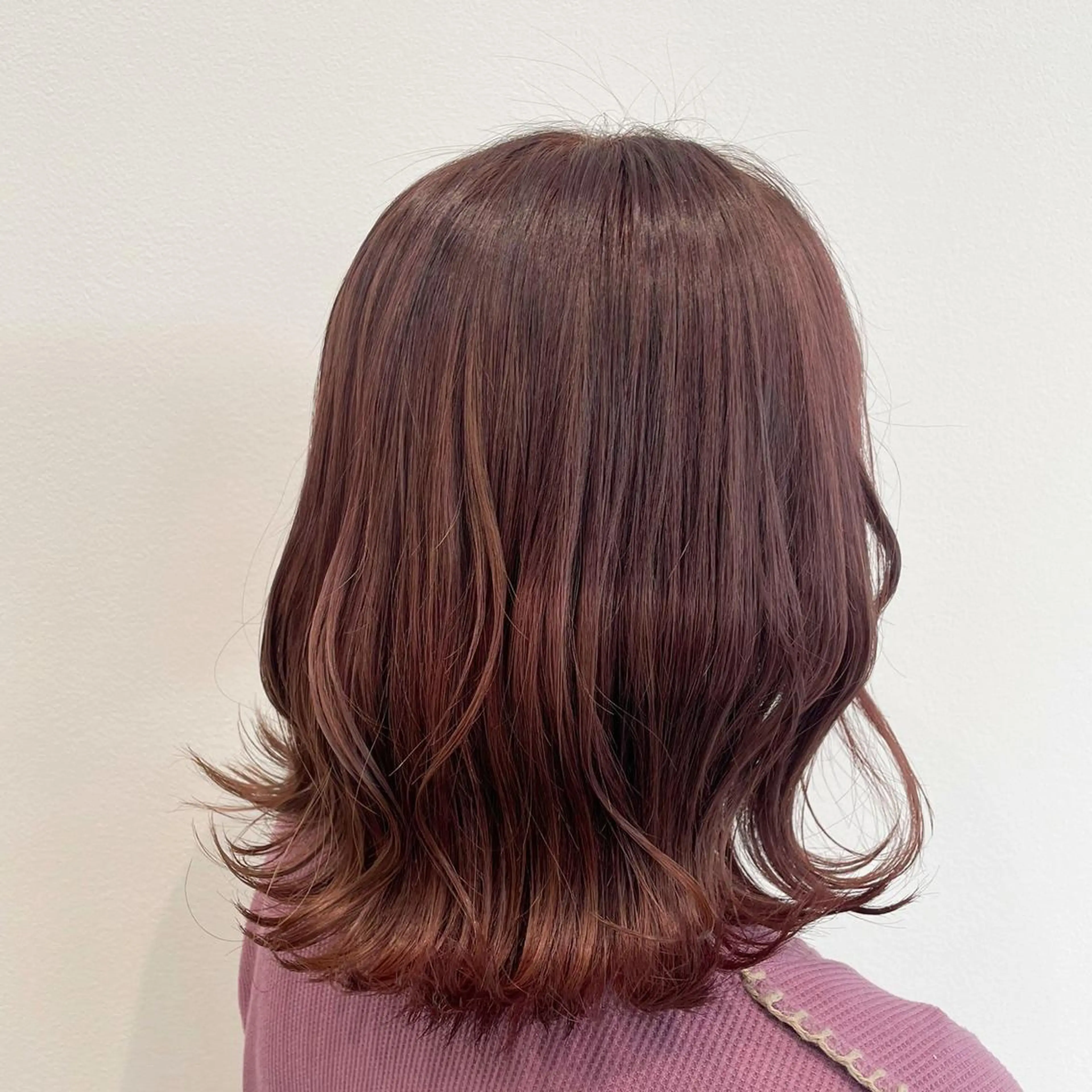 ミディアム カラー カット ヘアカラー トリートメント 天野 結香のマツエク・マツパデザイン