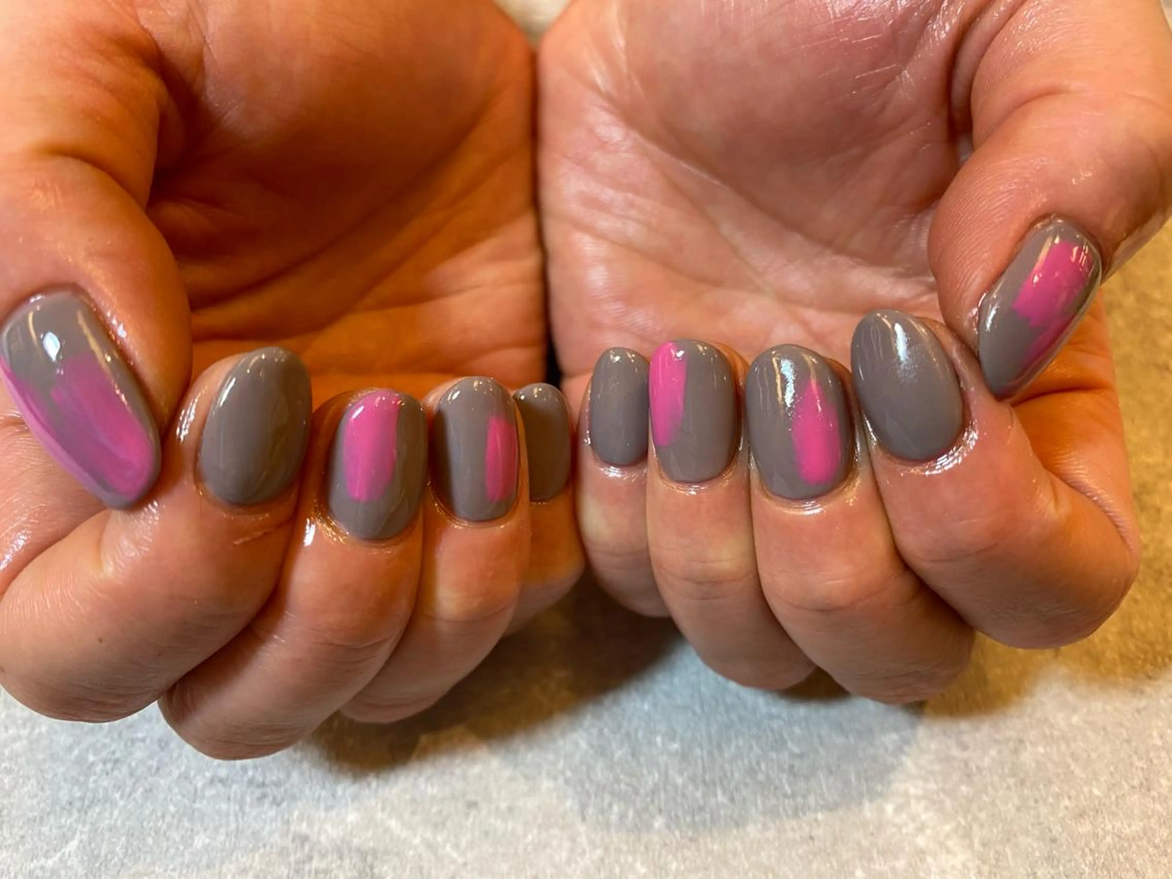 ネイル フットネイル フレンチネイル ジェルネイル ガラスフレンチ グラデーション YAGAWA NAOのネイルデザイン