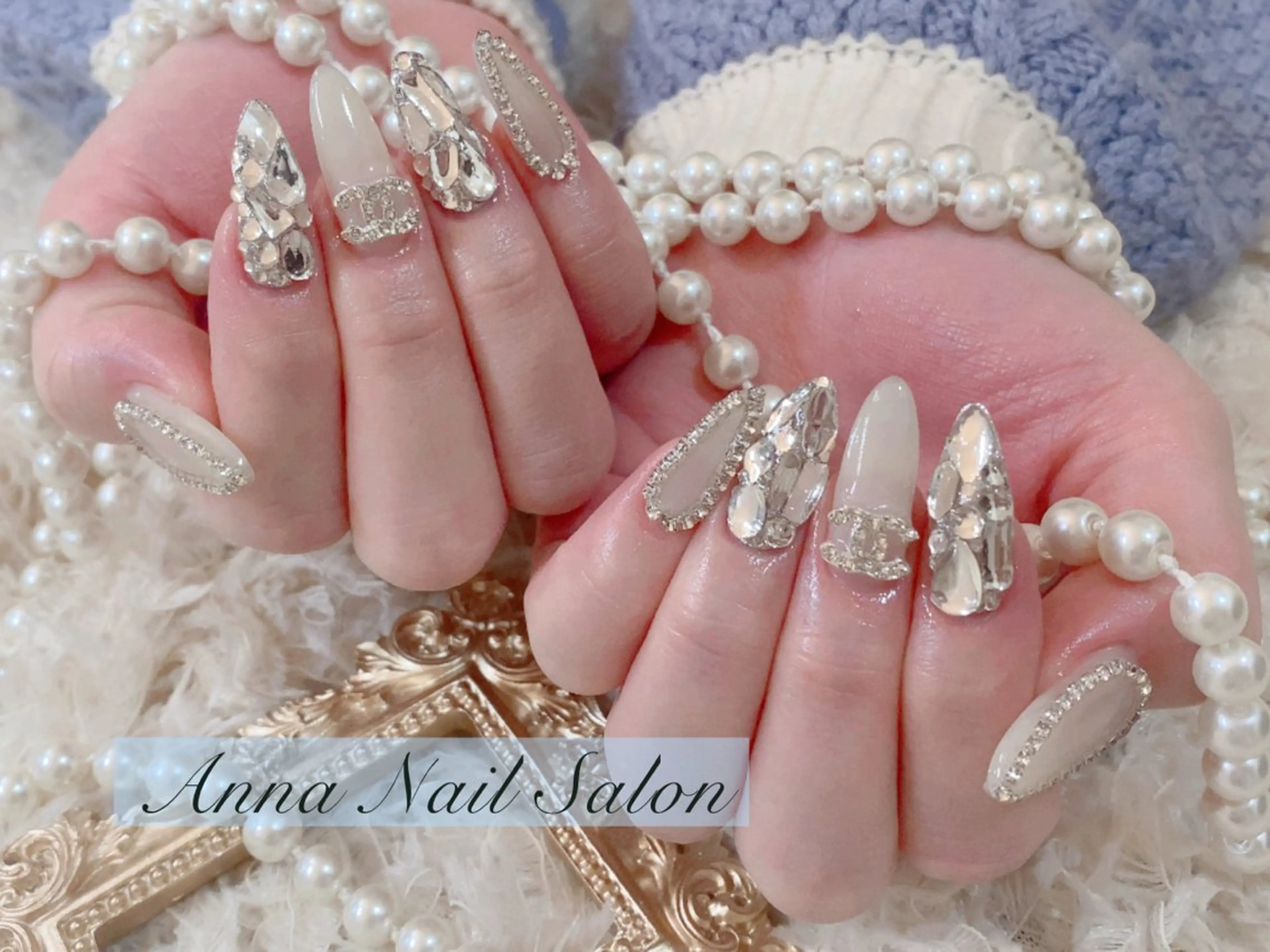 ネイル ハンドネイル 🩵ANNA Nail  🩵のネイルデザイン