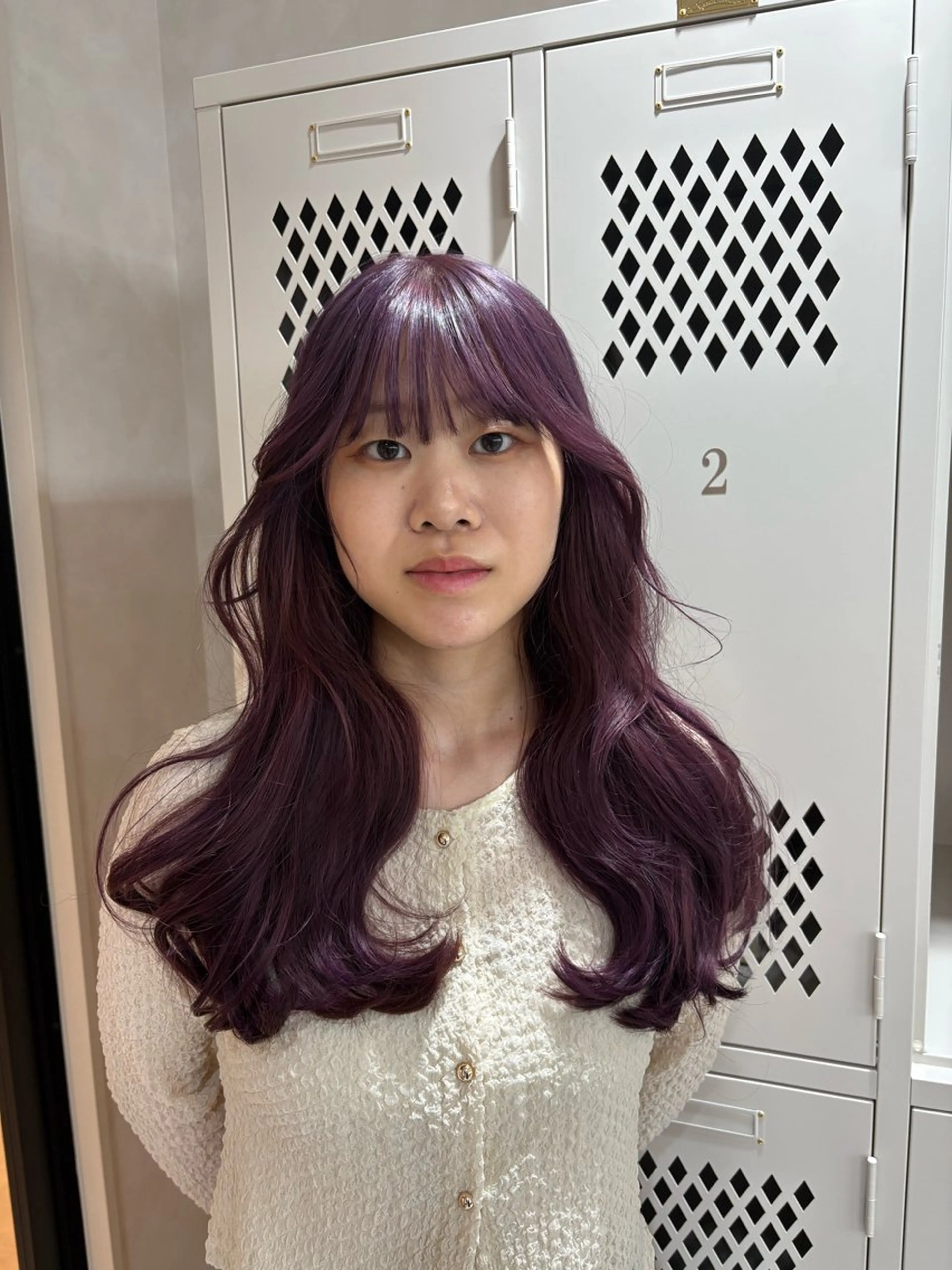 ロング AIRI🦋 韓国ヘアのヘアスタイル
