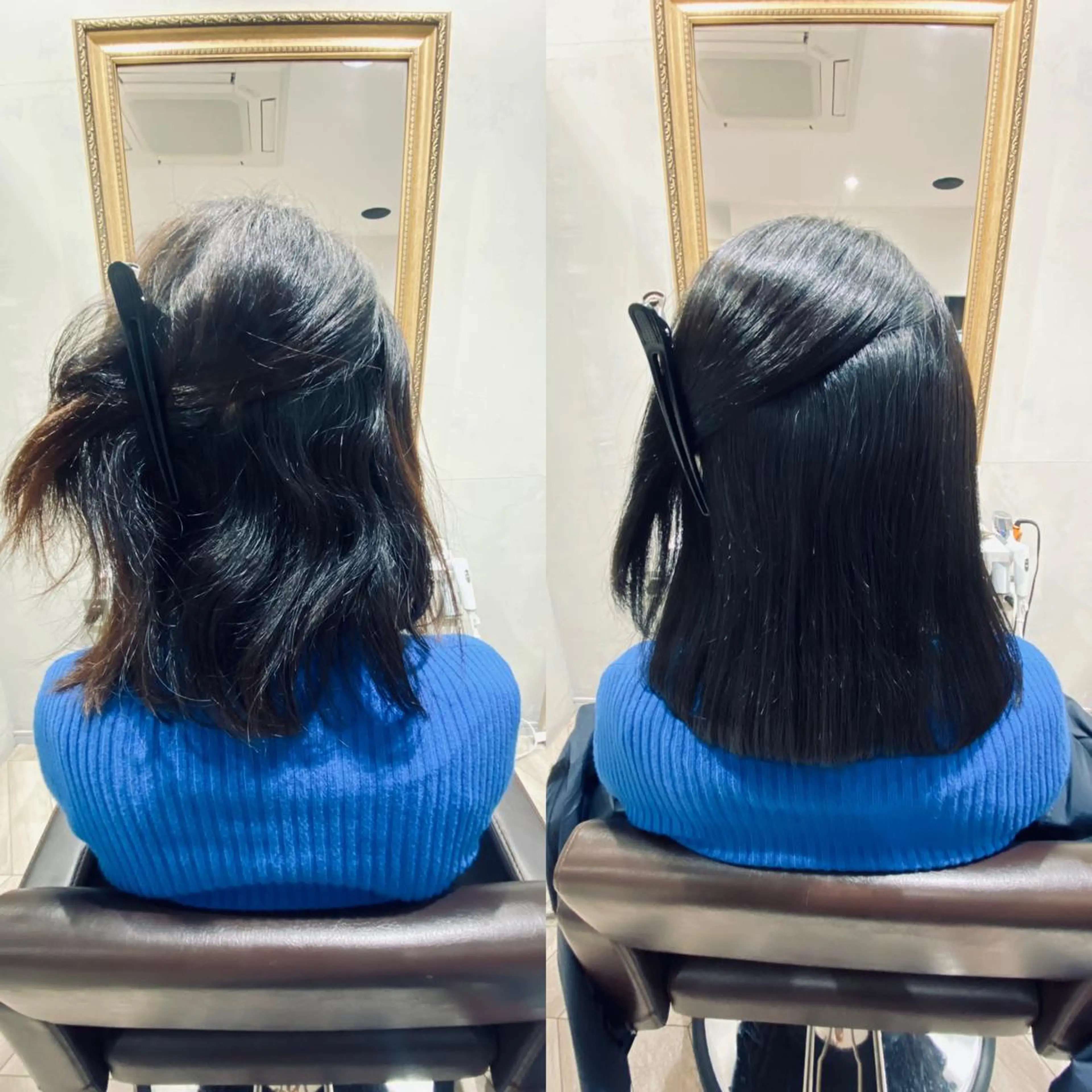 ミディアム 縮毛矯正 カット 縮毛矯正 トリートメント 【髪質改善特化】 ✂︎  jun ✂︎のヘアスタイル