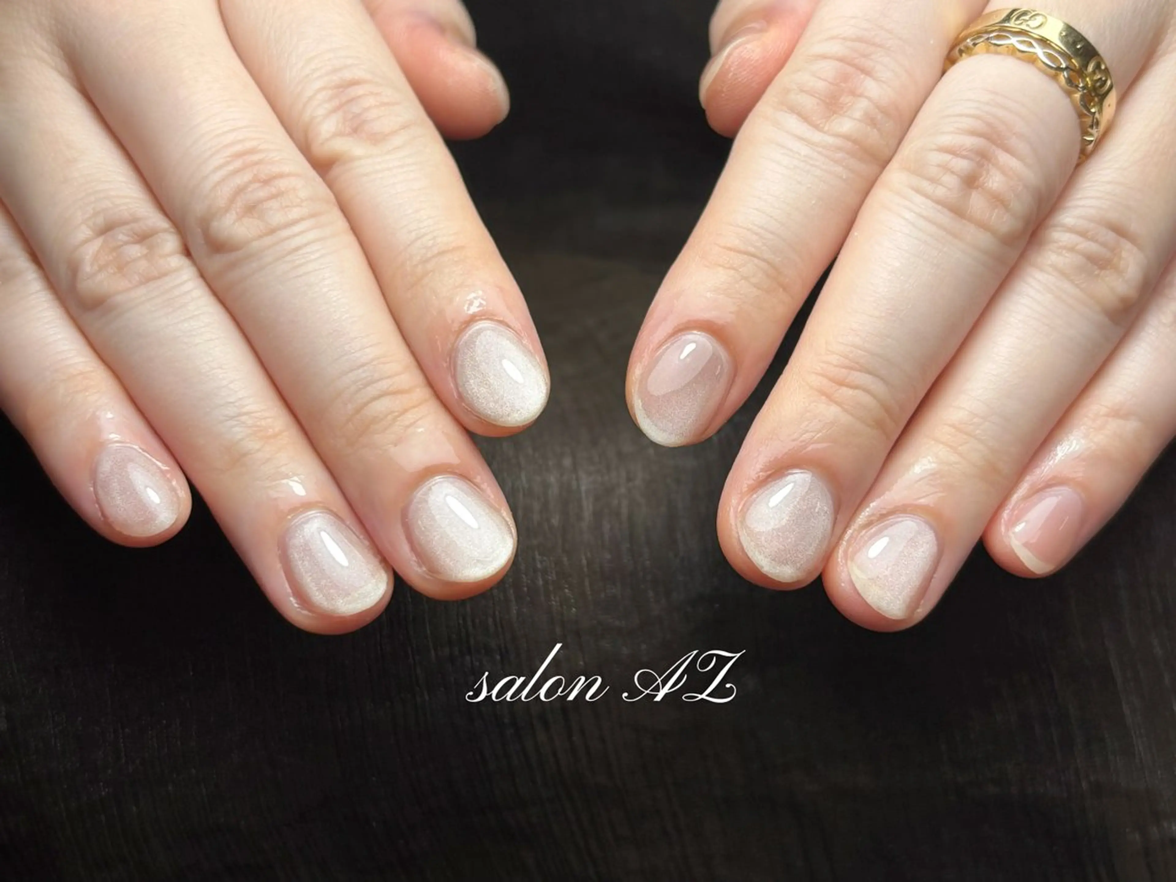 ネイル 長さ出し フットネイル フレンチネイル マグネットネイル ニュアンスネイル ハンドネイル salonAZ トップネイリストのネイルデザイン