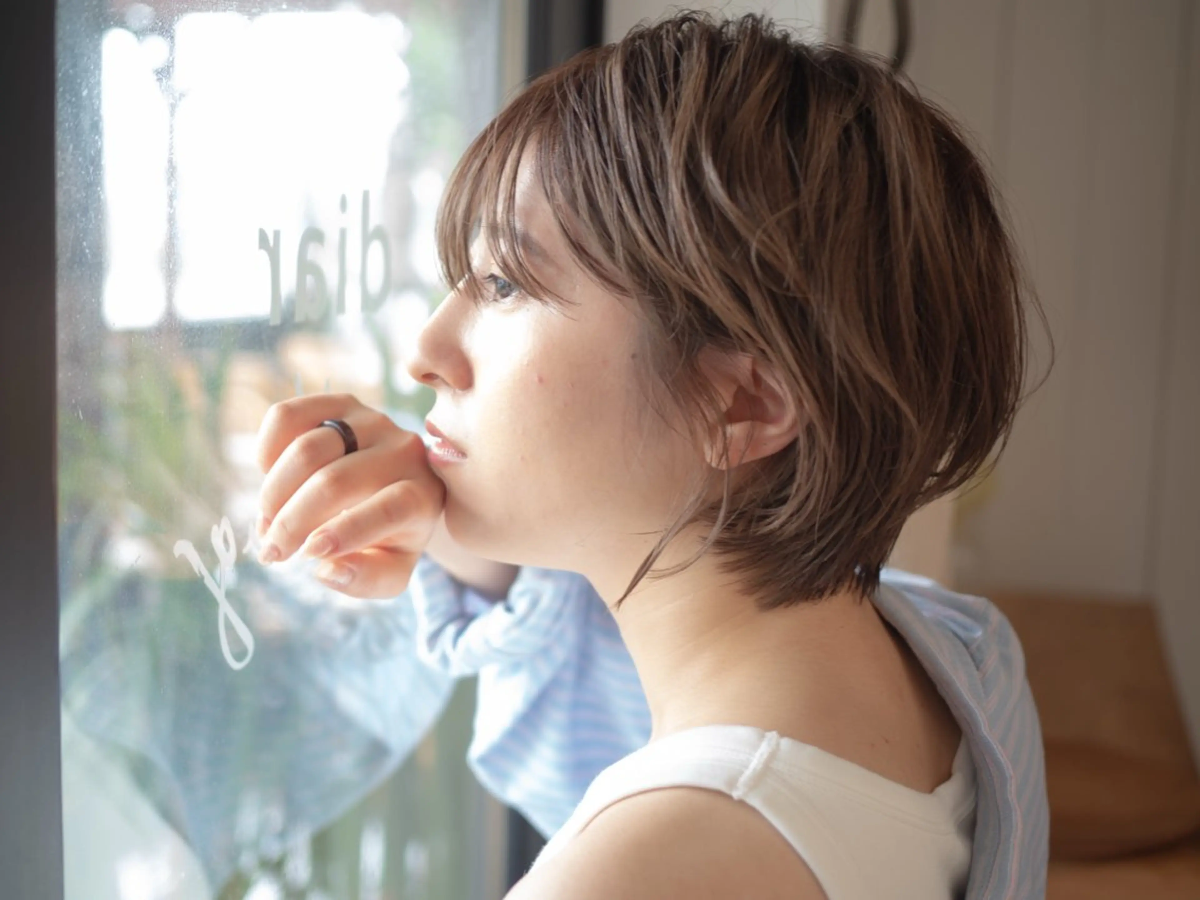 ショート カラー 田谷 友正のヘアスタイル