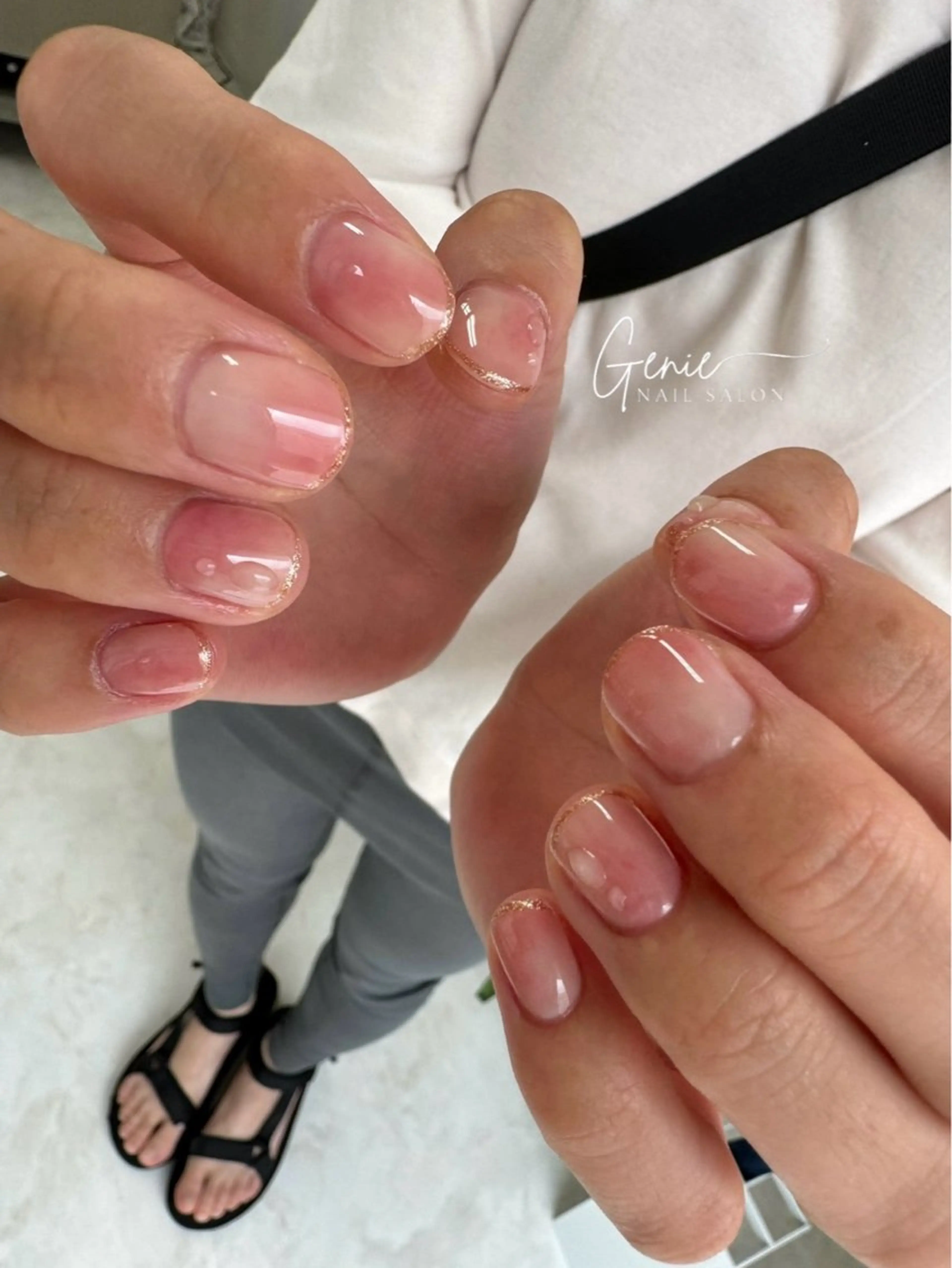 ネイル ニュアンスネイル ハンドネイル Nail salon Genie所属・Nail salon Genieのネイルデザイン