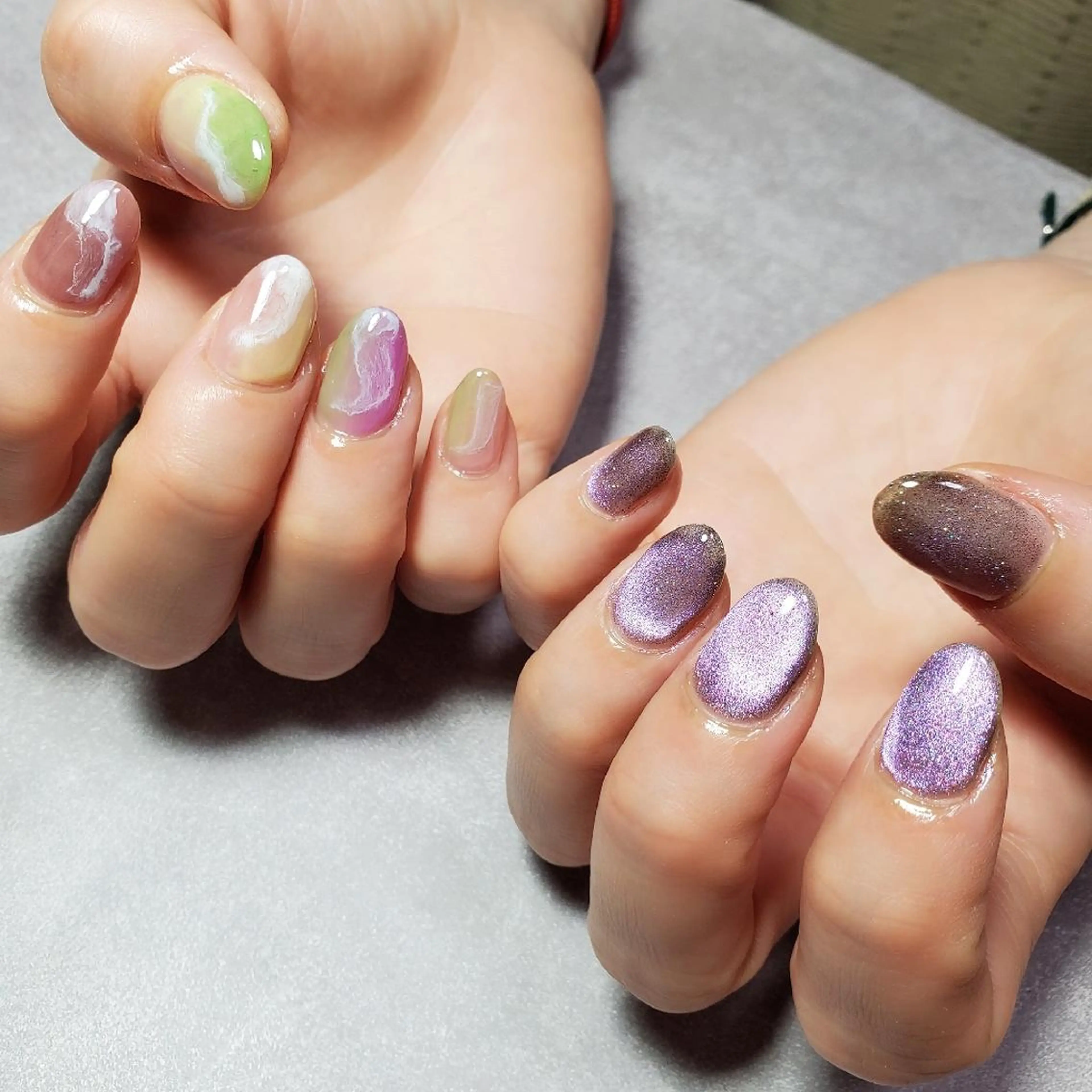 ネイル ワンカラーネイル EVE NAILのネイルデザイン