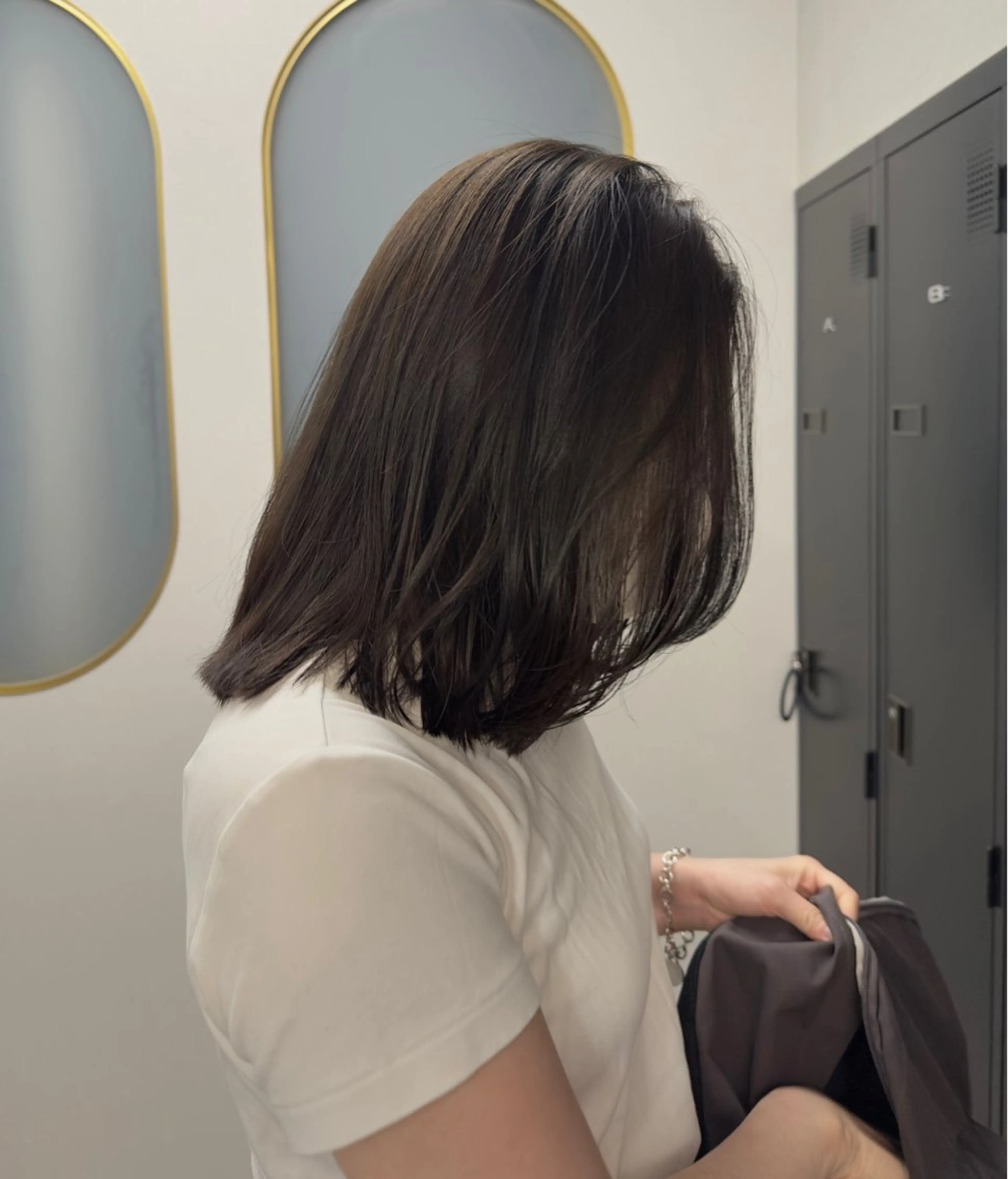ミディアム ヘアカラー トリートメント ヘッドスパ 🩷銀座/縮毛矯正 特化サロン🪞みことのヘアスタイル