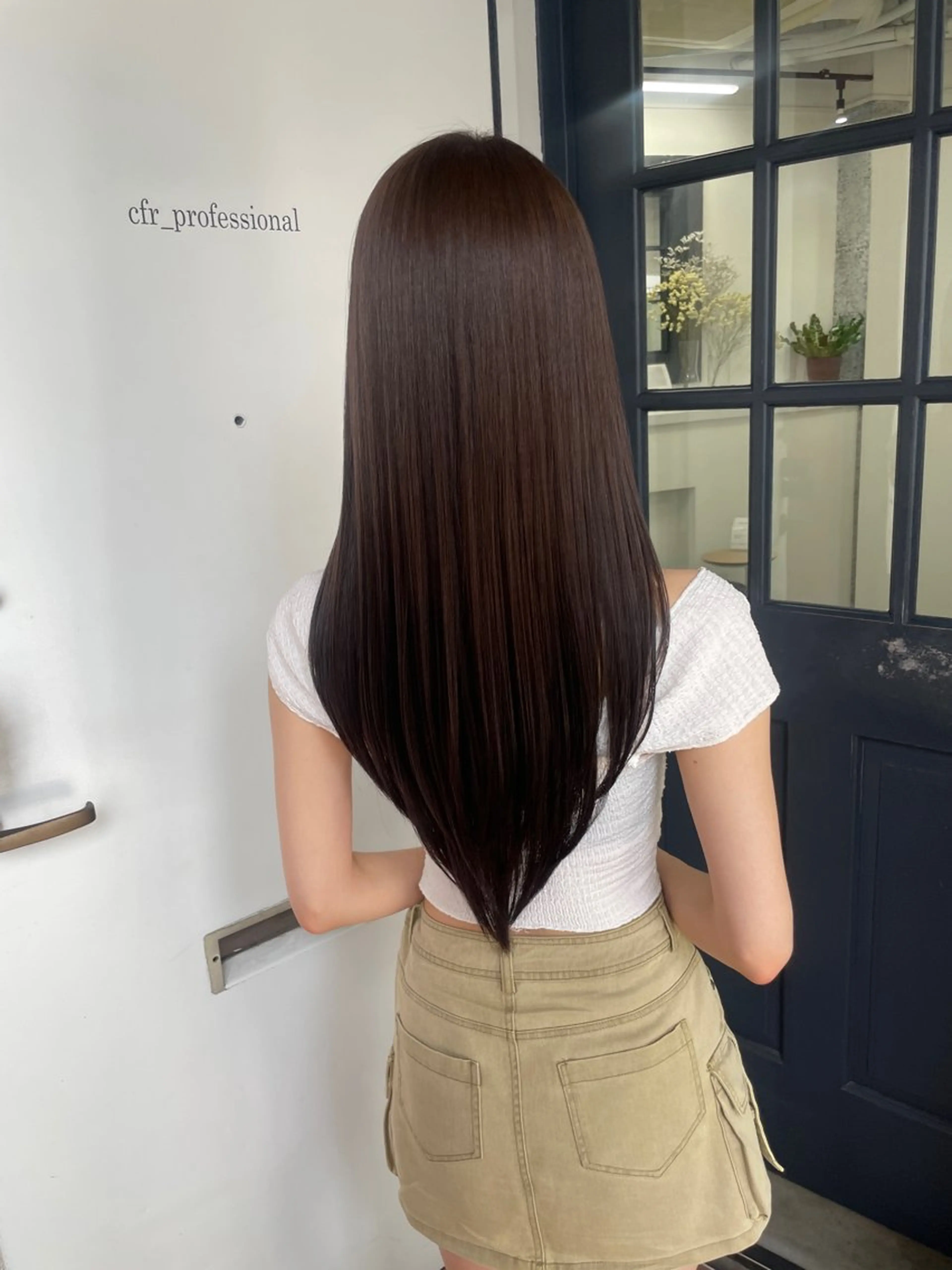 ロング ヘアカラー トリートメント soigné 表参道【ソワネ】所属・🖱️透明感カラー ×髪質改善Rikyuのヘアスタイル