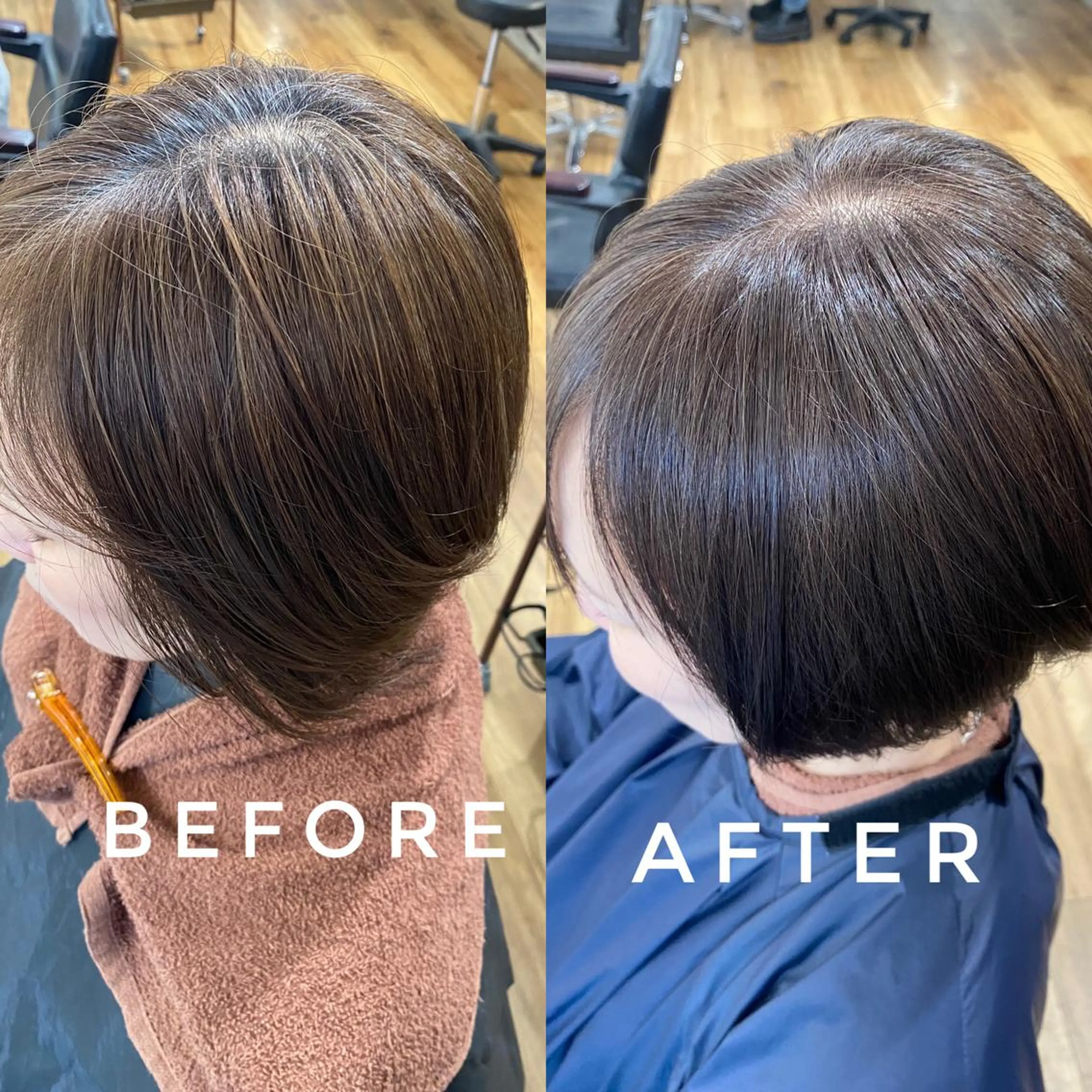 ショート カラー アッシュ 透明感カラー インナーカラー くびれヘア 外国人風カラー カット ヘアカラー reverie【レヴリー】所属・夜20時から限定2組 reverieあきらのヘアスタイル