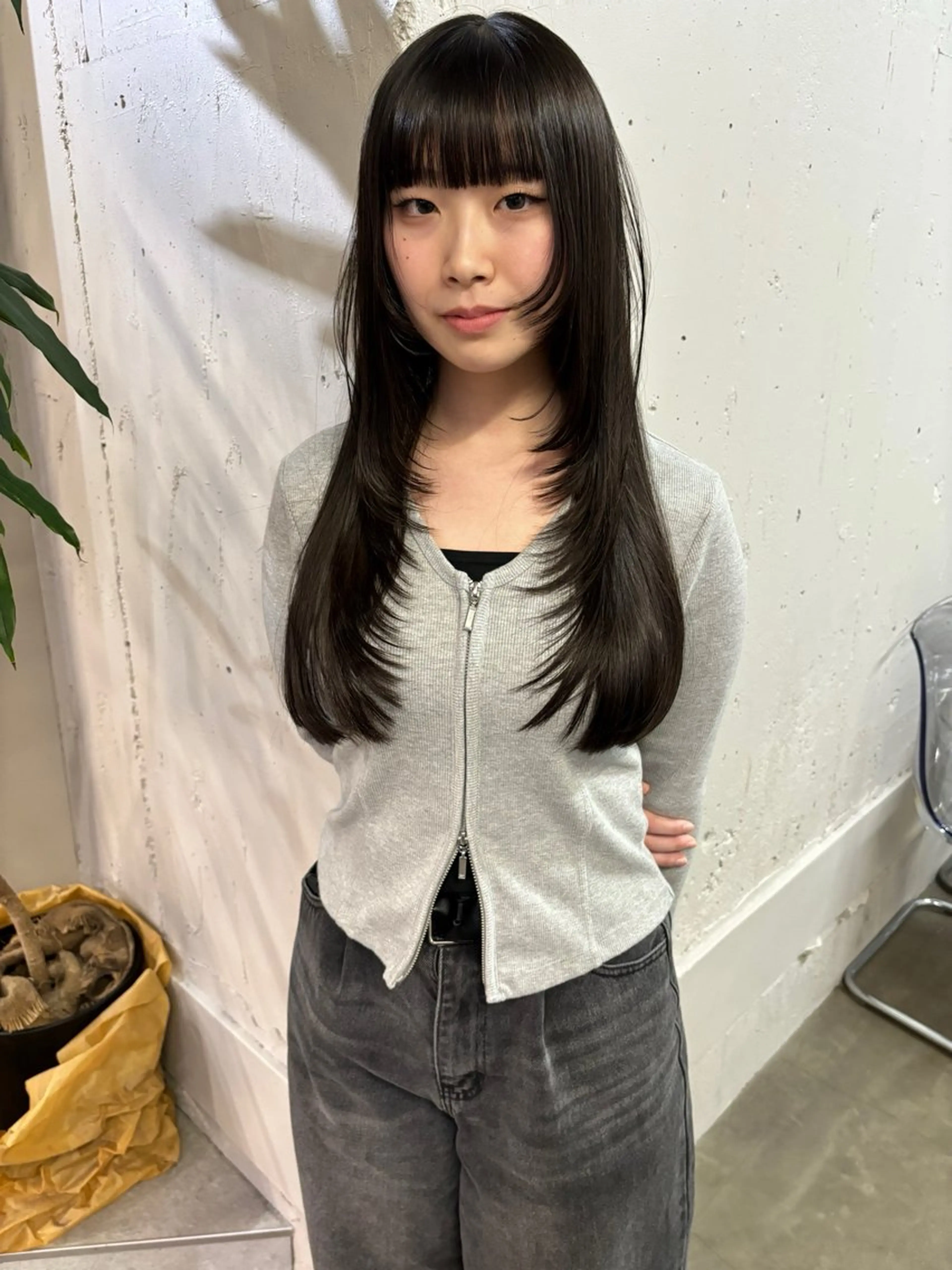 ロング 似合わせレイヤーカ ット　ʚɞ riiのヘアスタイル