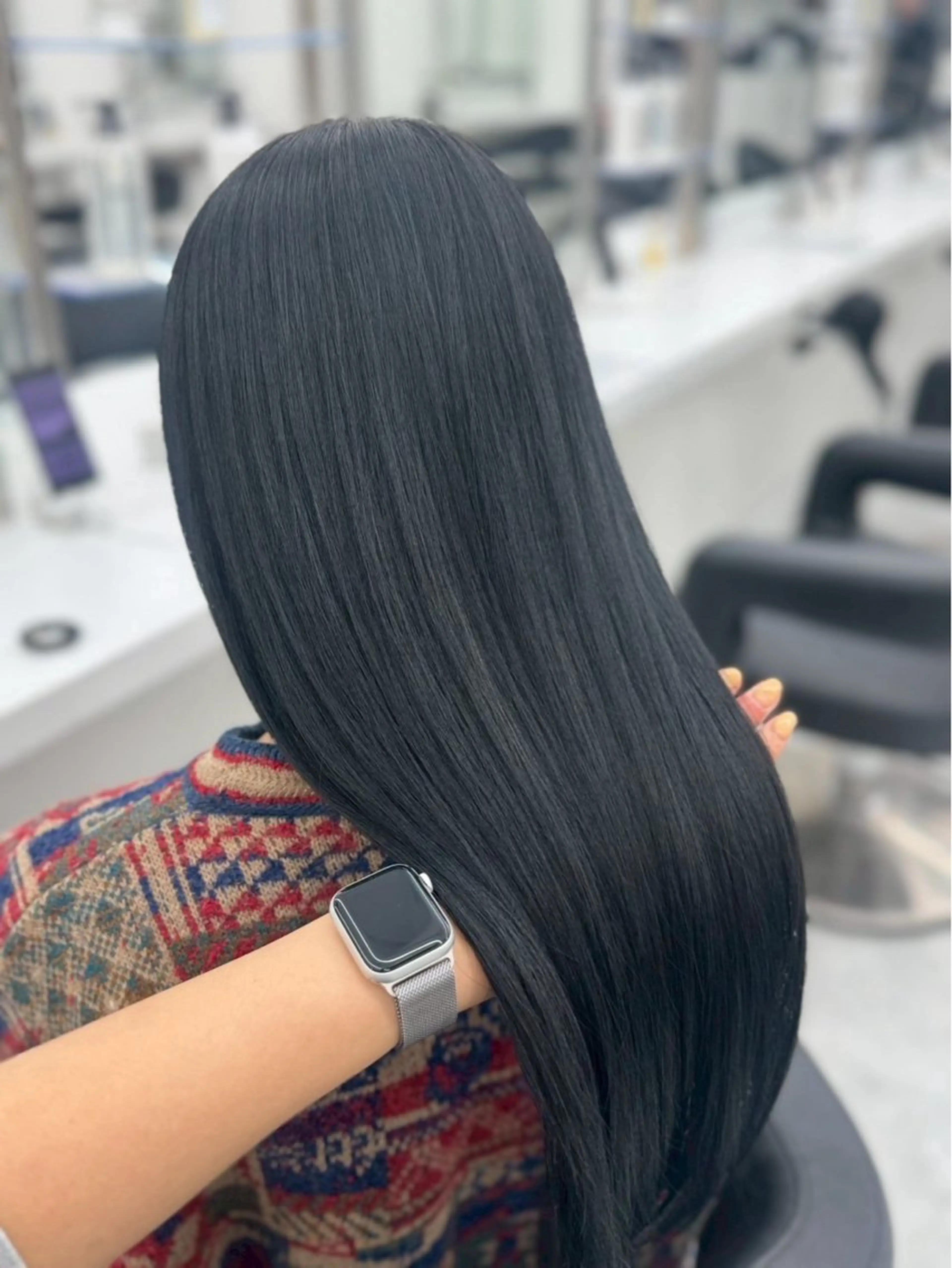 ロング ヘアカラー 🤍透明感カラー🤍 MANAのヘアスタイル