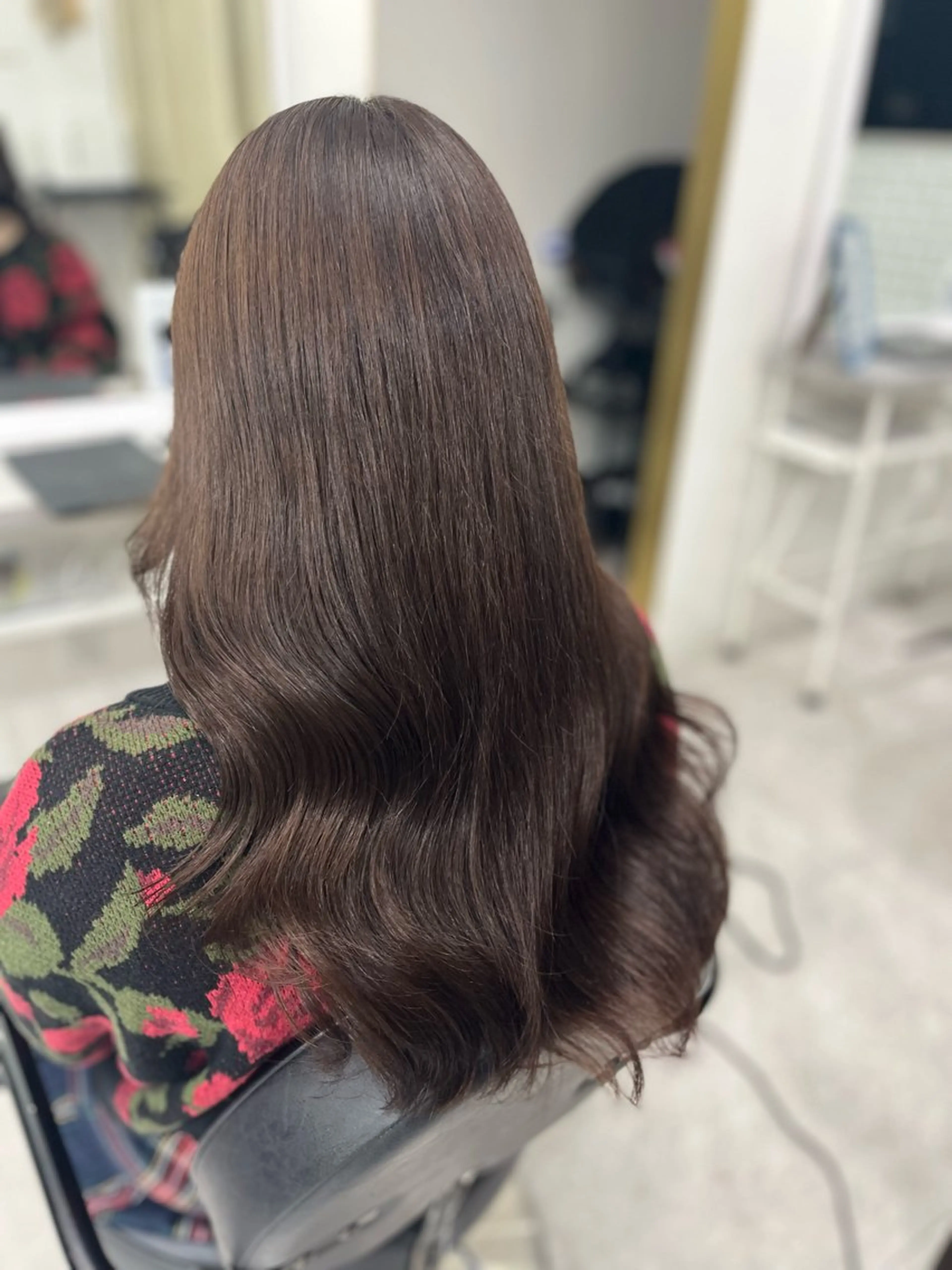 ロング カラー ブラウンカラー バイオレットカラー バイオレットブラウン 🫧ぷる艶カラー🫧 Yuubi🦩のヘアスタイル
