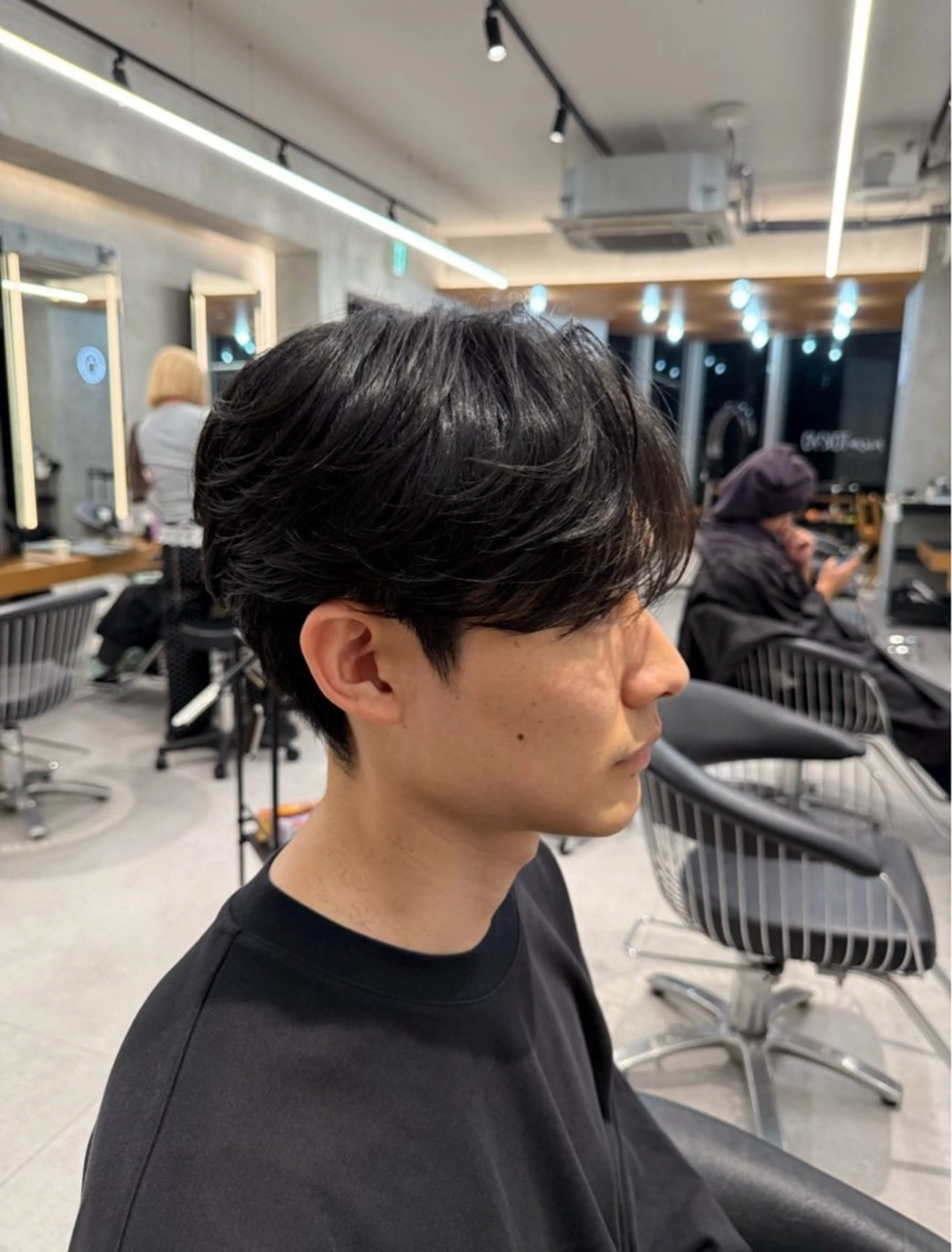 ショート パーマ メンズ nico TOKYO所属・ニュアンスパーマ/ 髪質改善🌈ﾊﾂﾞｷのヘアスタイル