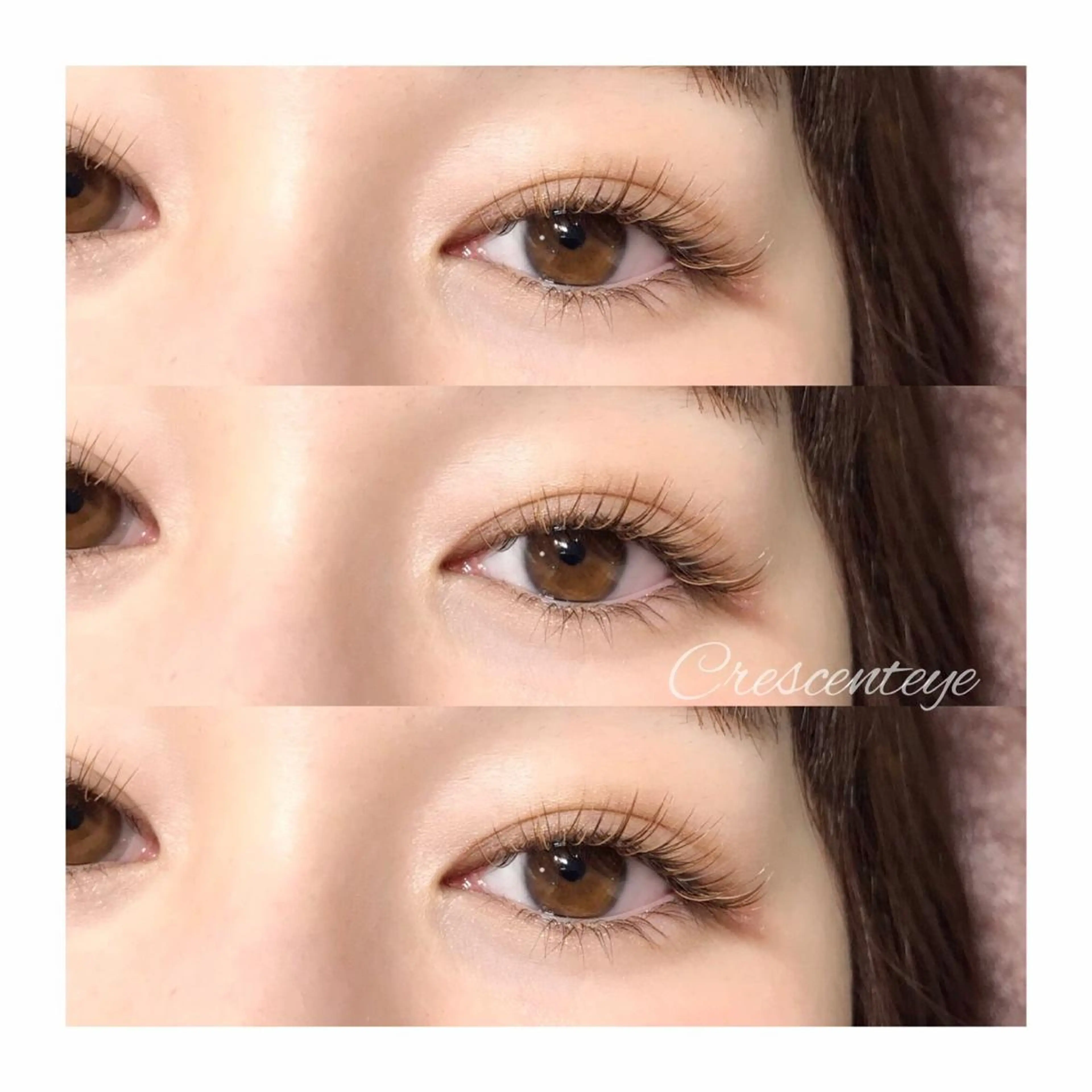 マツエク・マツパ Crescent Eye Ayumiのマツエク・マツパデザイン