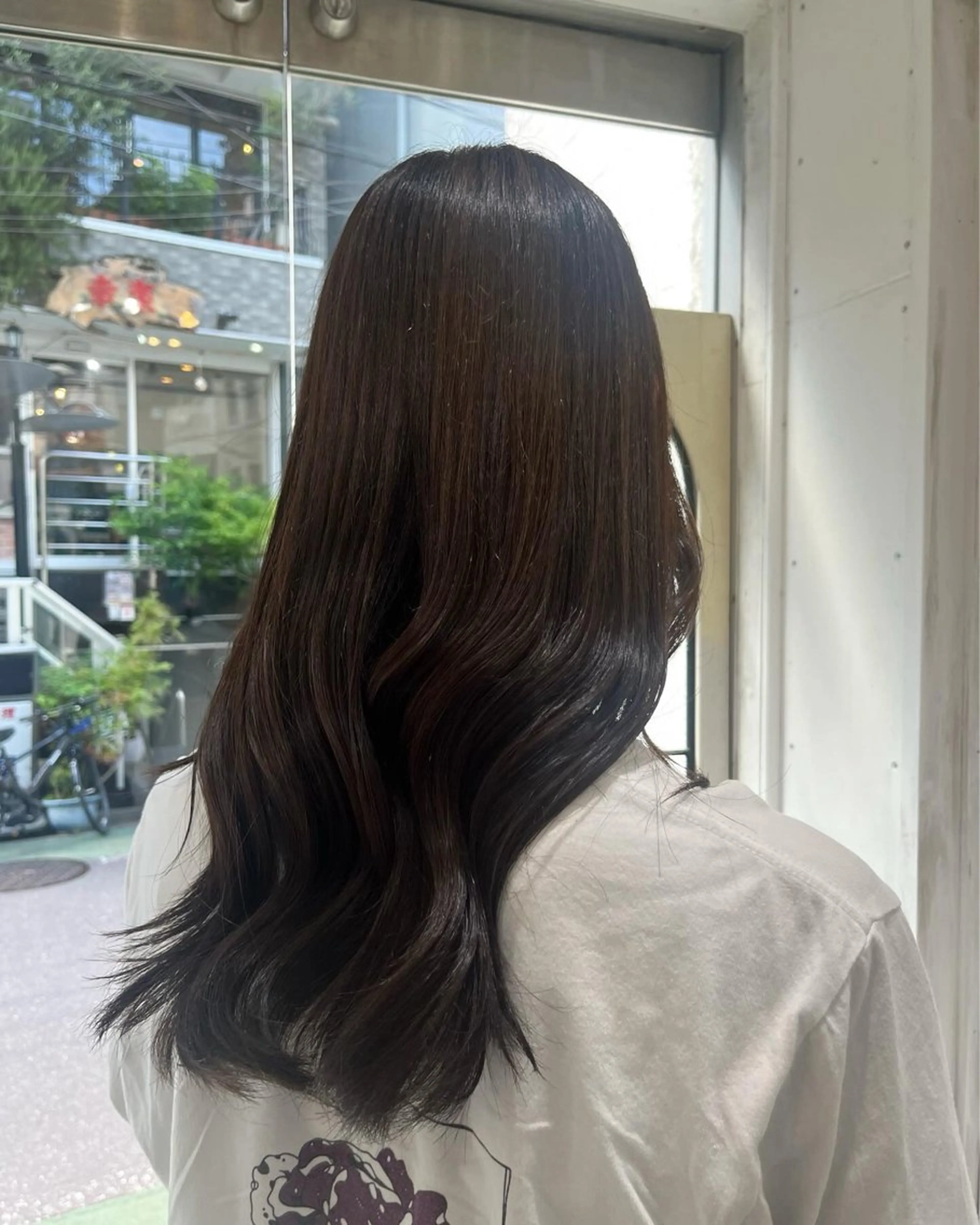 セミロング カラー ヘアカラー ヘッドスパ uros.所属・🩵aiko / モデル募集中️🩵のヘアスタイル
