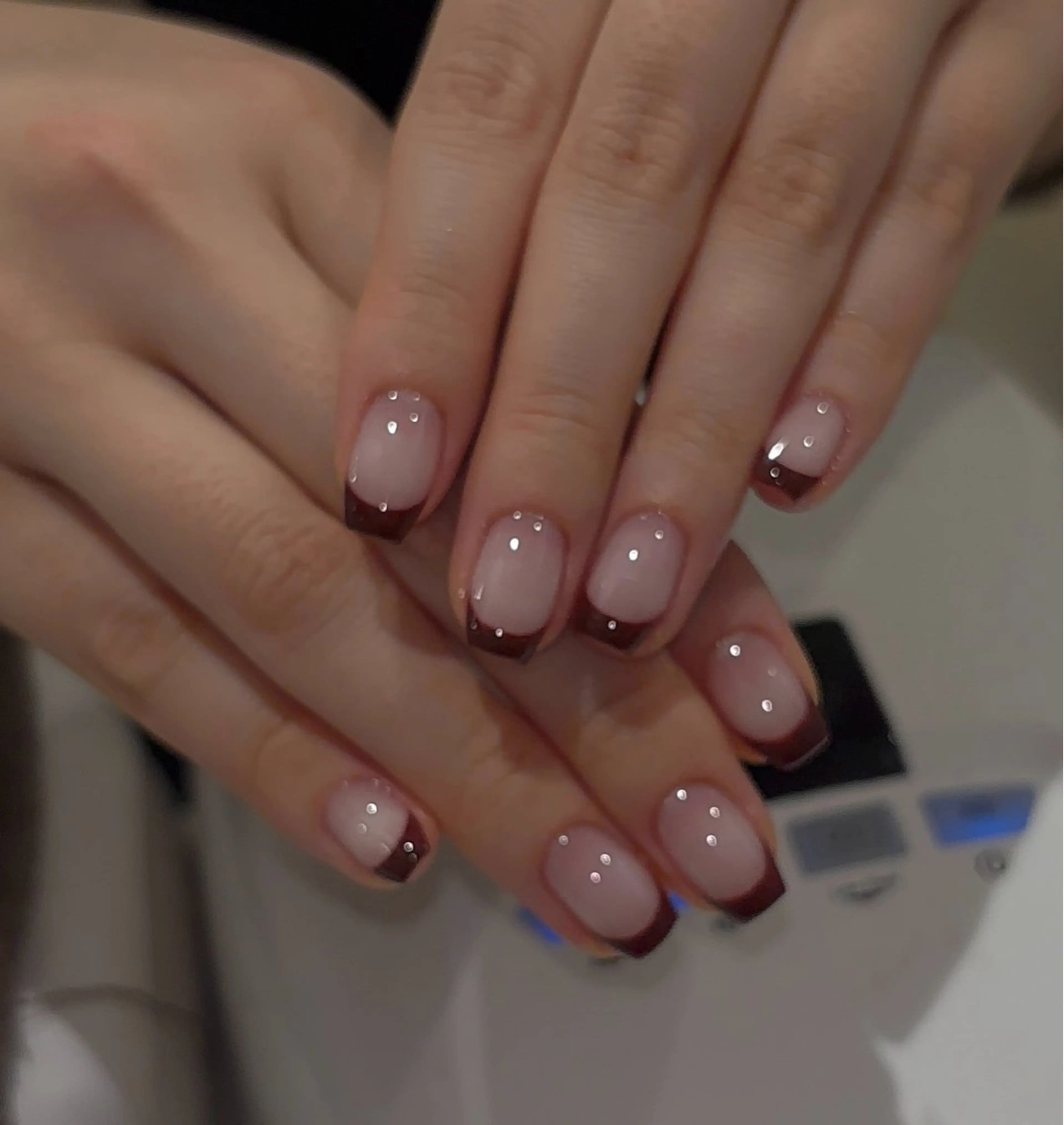 【期間限定】練習モデル様募集🤎フレンチネイル💅🏼💕✨※オフ別途¥550の写真