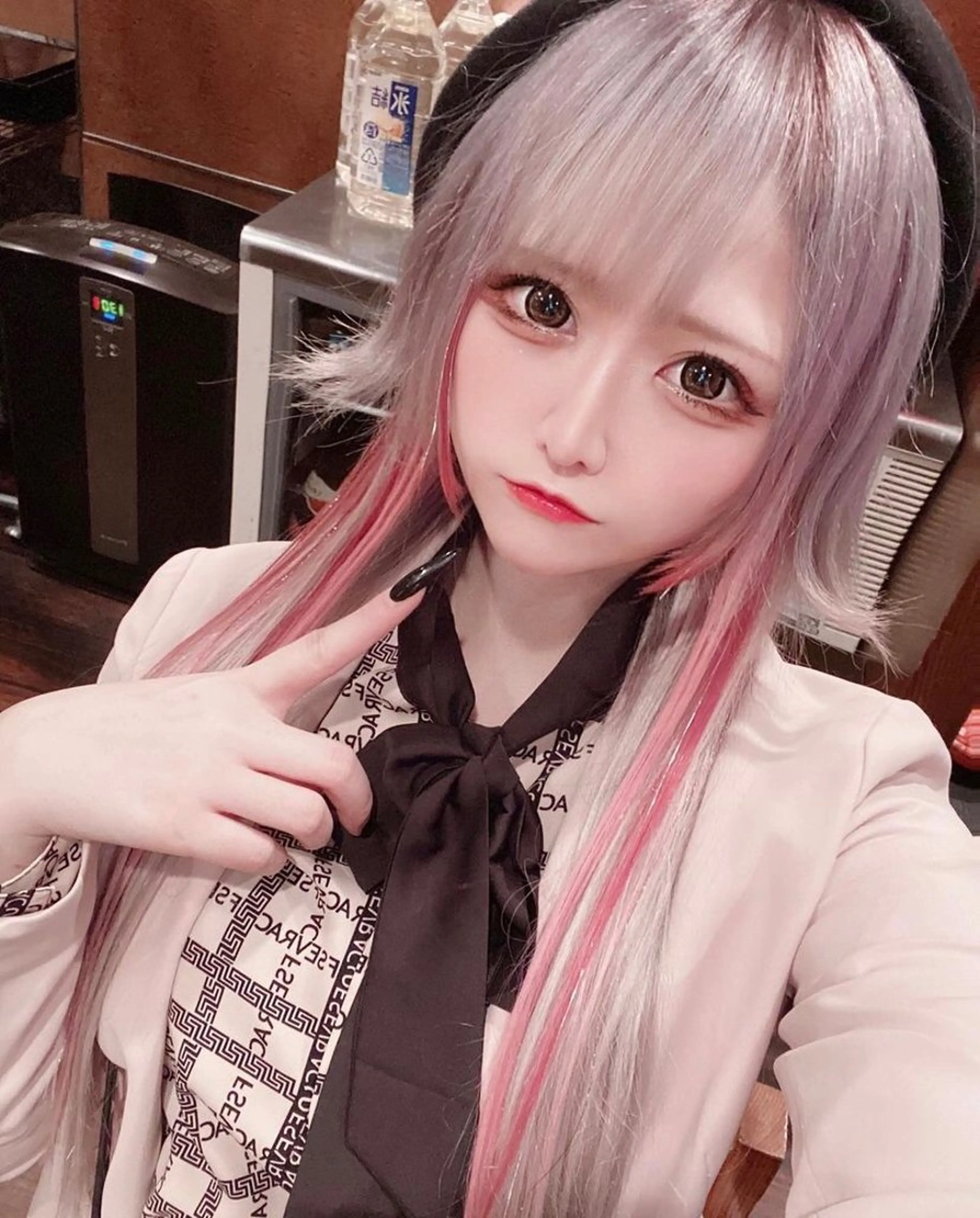 ロング カラー ‼️最新ハネエクステ 原宿のヘアスタイル