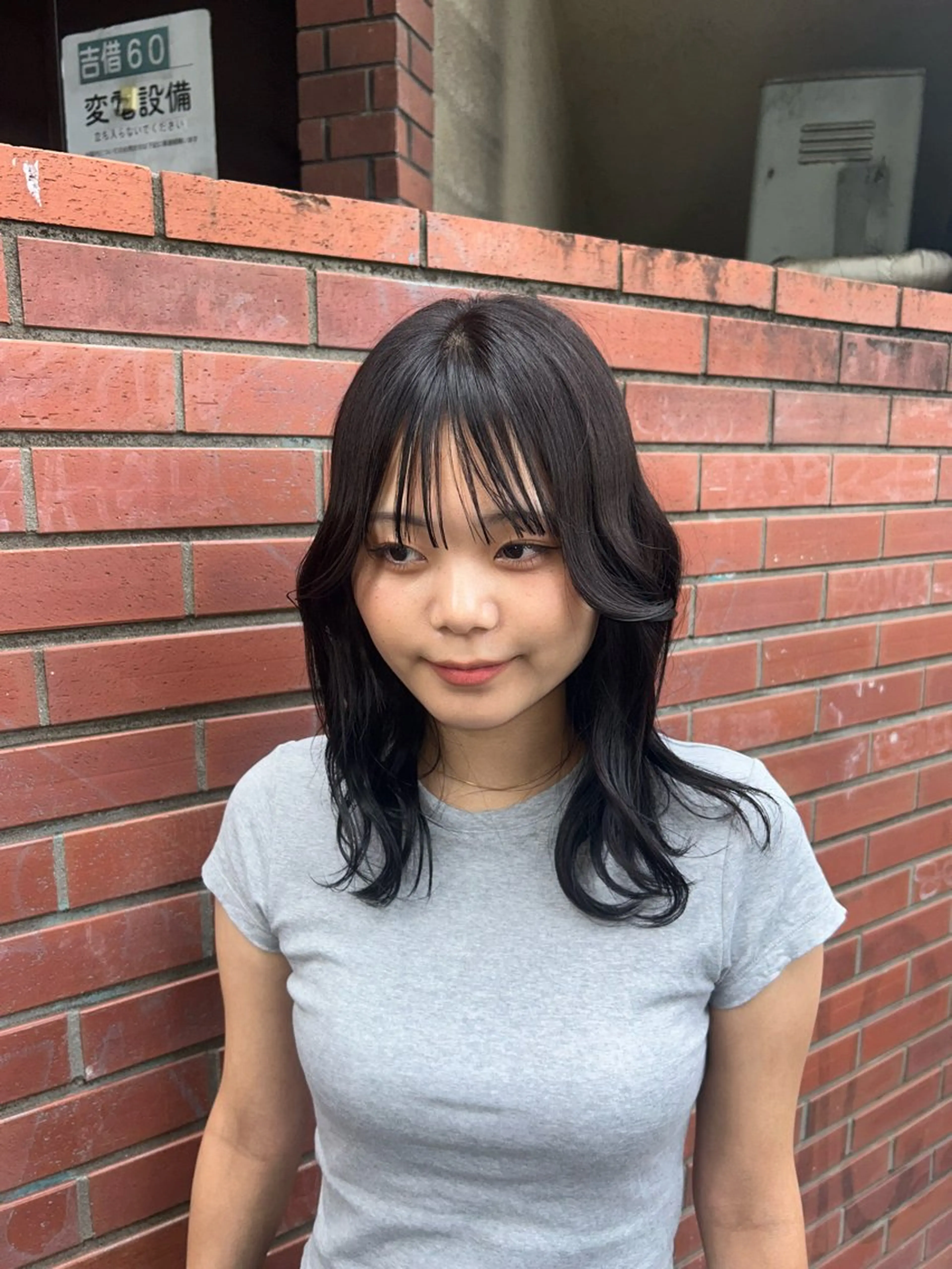 セミロング color&EYE/ 🪩𝑨𝑵𝑵𝑨のヘアスタイル