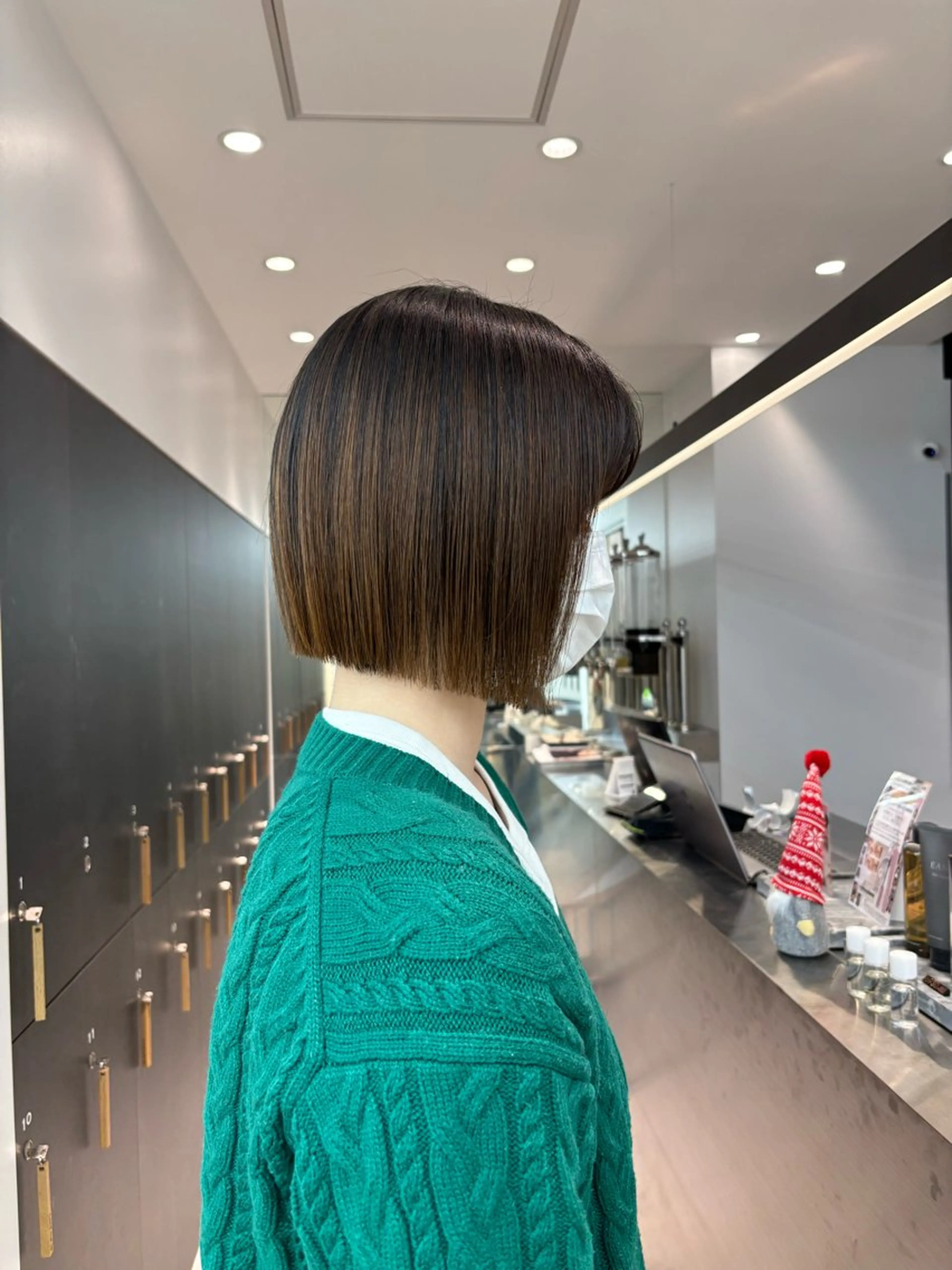 ミディアム Lond ciel所属・ショート🩵/パーマ 🇰🇷/月音のヘアスタイル
