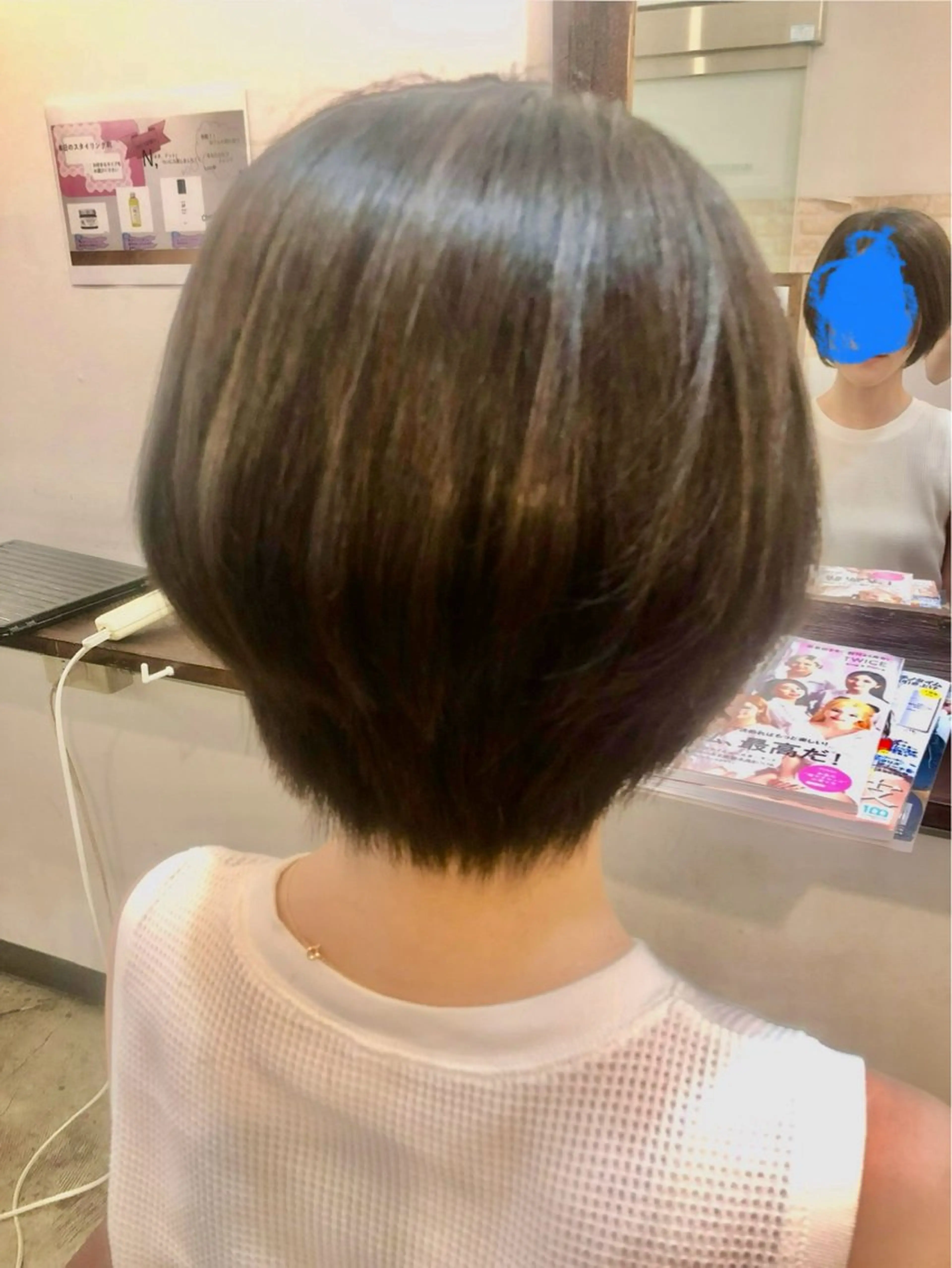 ショート マンツーマン施術 ISSHKIのヘアスタイル
