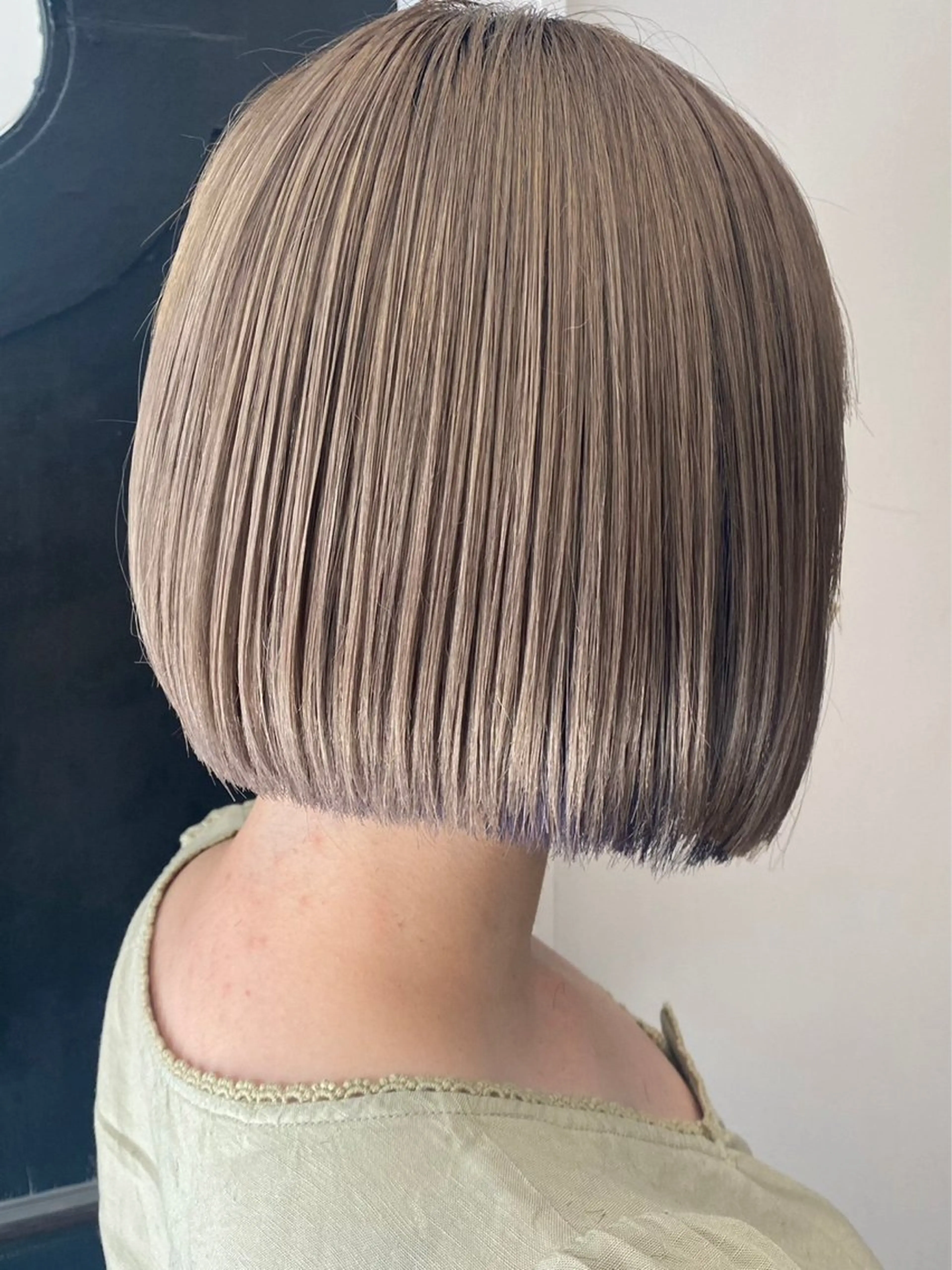 ショート カラー トリートメント nari ☺︎ ボブ/透明感カラーのヘアスタイル