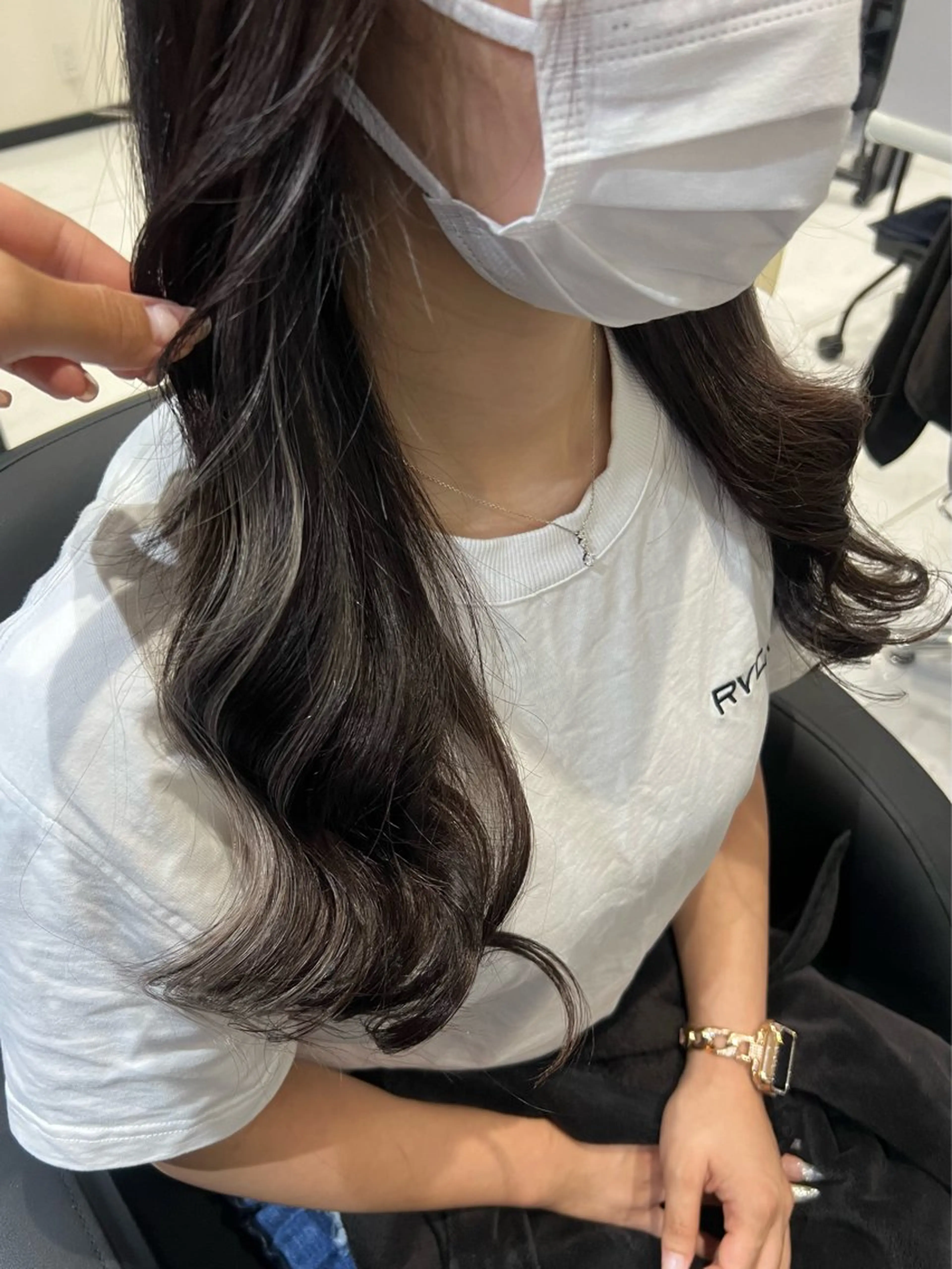 ロング プルエクステ エクステ エクステ YUDU🍊 germe/ジェルムのヘアスタイル