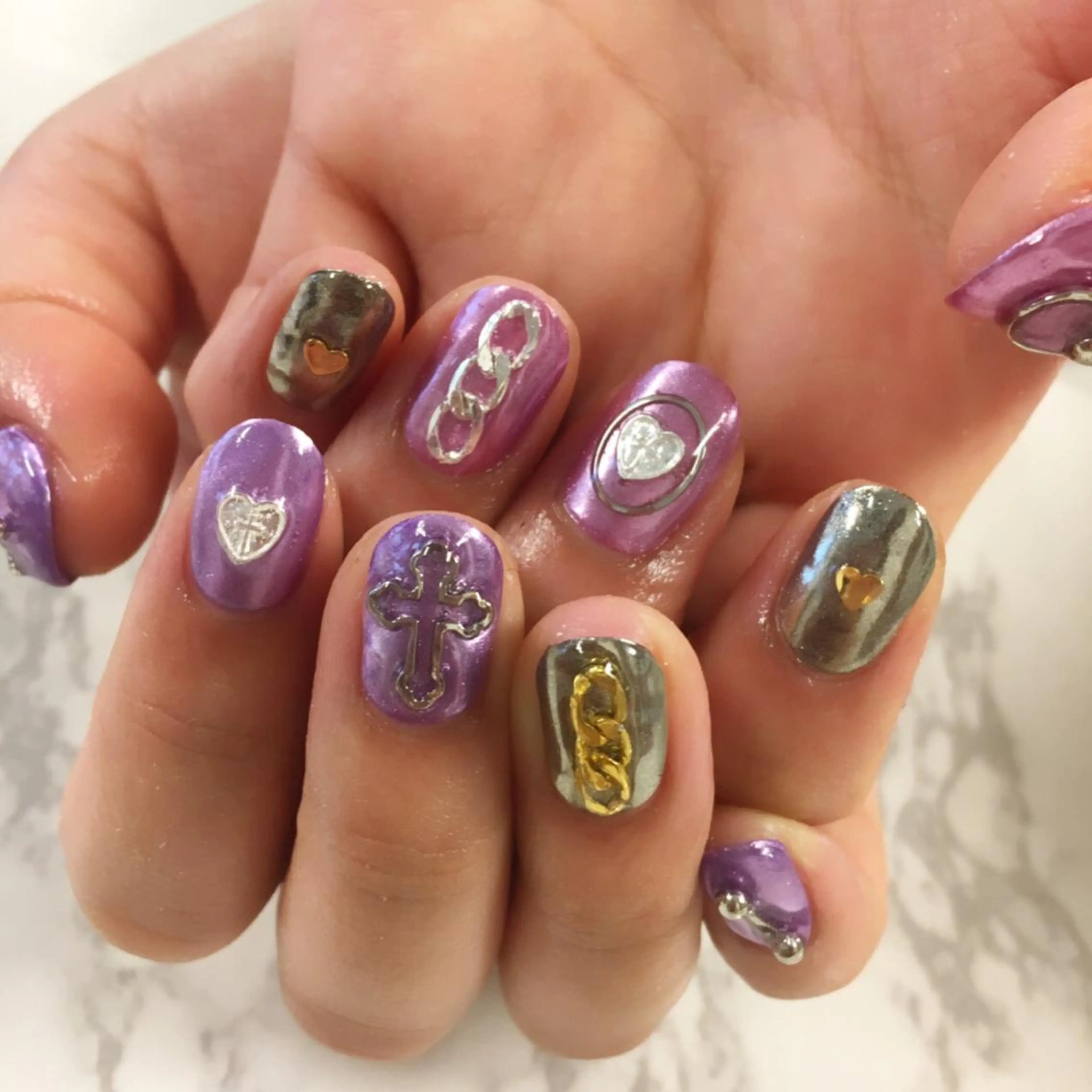 ネイル ジェルネイル SHINE NAILのネイルデザイン