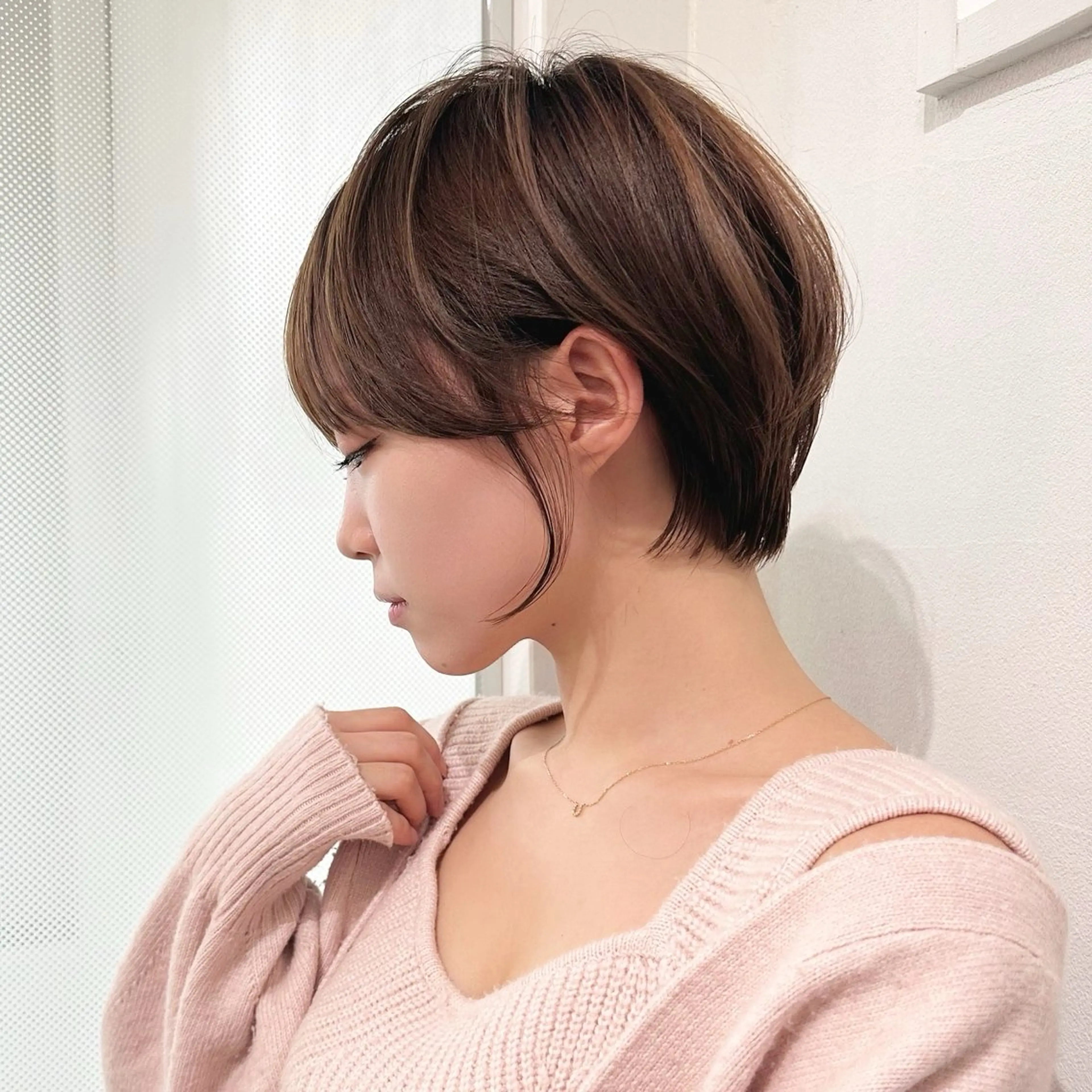 ショート カット ヘアカラー トリートメント ヘッドスパ taiga ショート /レイヤー/矯正🌈のヘアスタイル